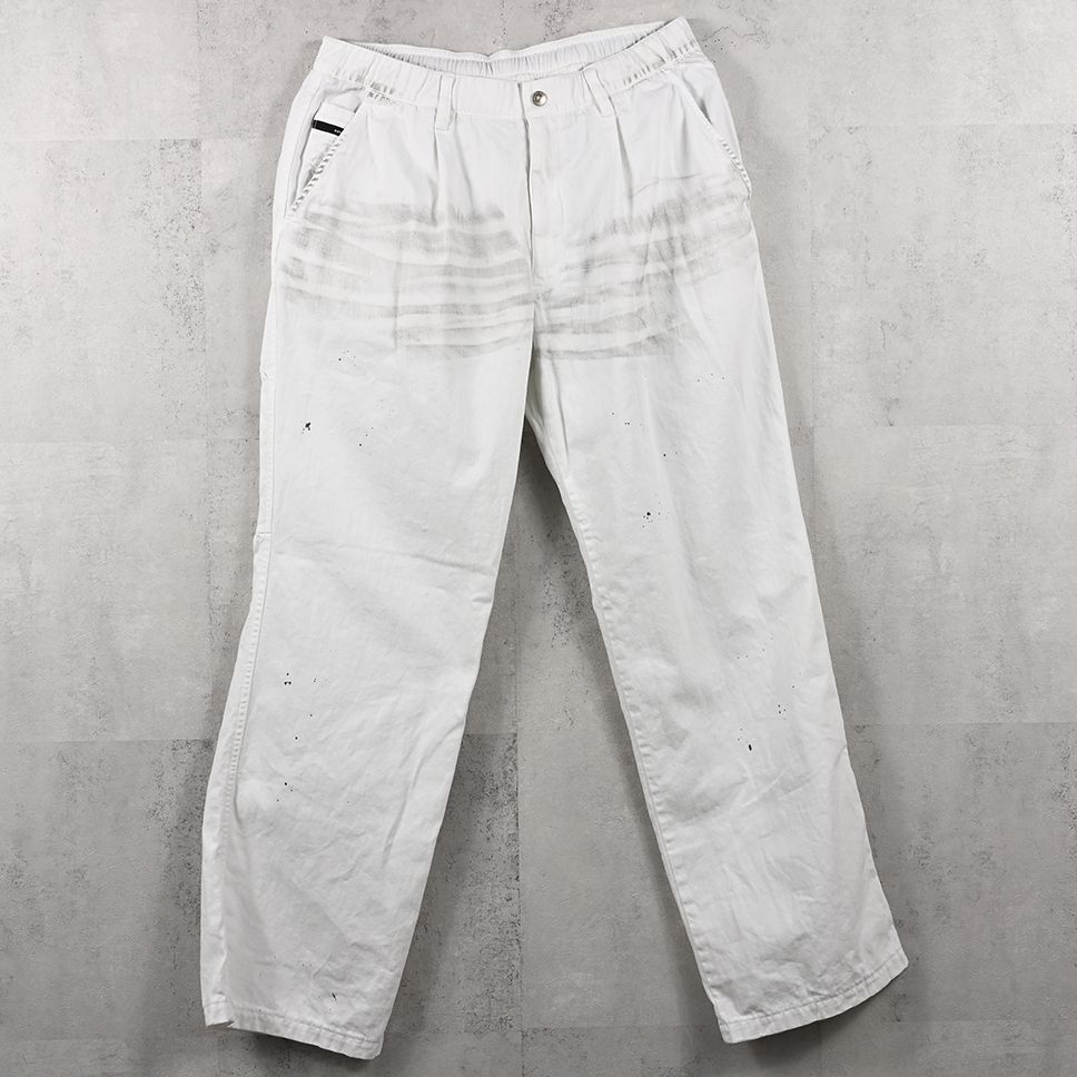 WK PT / RC41-ST-042 / ワンタックワークデニムパンツ / ホワイトユーズド (8月中旬入荷予定)