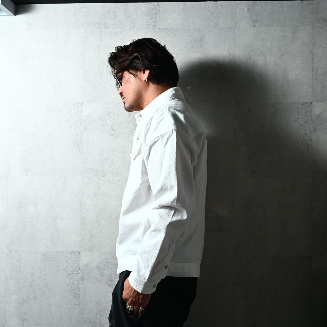 WESTAN JK / DP1-JK-004 / ウエスタンシャツジャケット / ホワイト (3月中旬入荷予定)