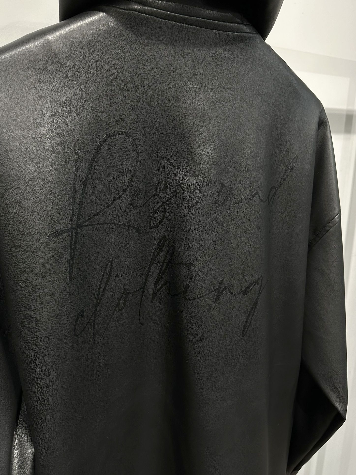 RESOUND CLOTHING - COACH HOODIE / RC33-JK-009 / レザーコーチ