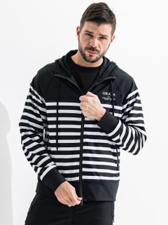 RUSH ZIP HOODIE / OR2-C-002 / ラッシュガードジップパーカー / ボーダー (6月中旬入荷予定)