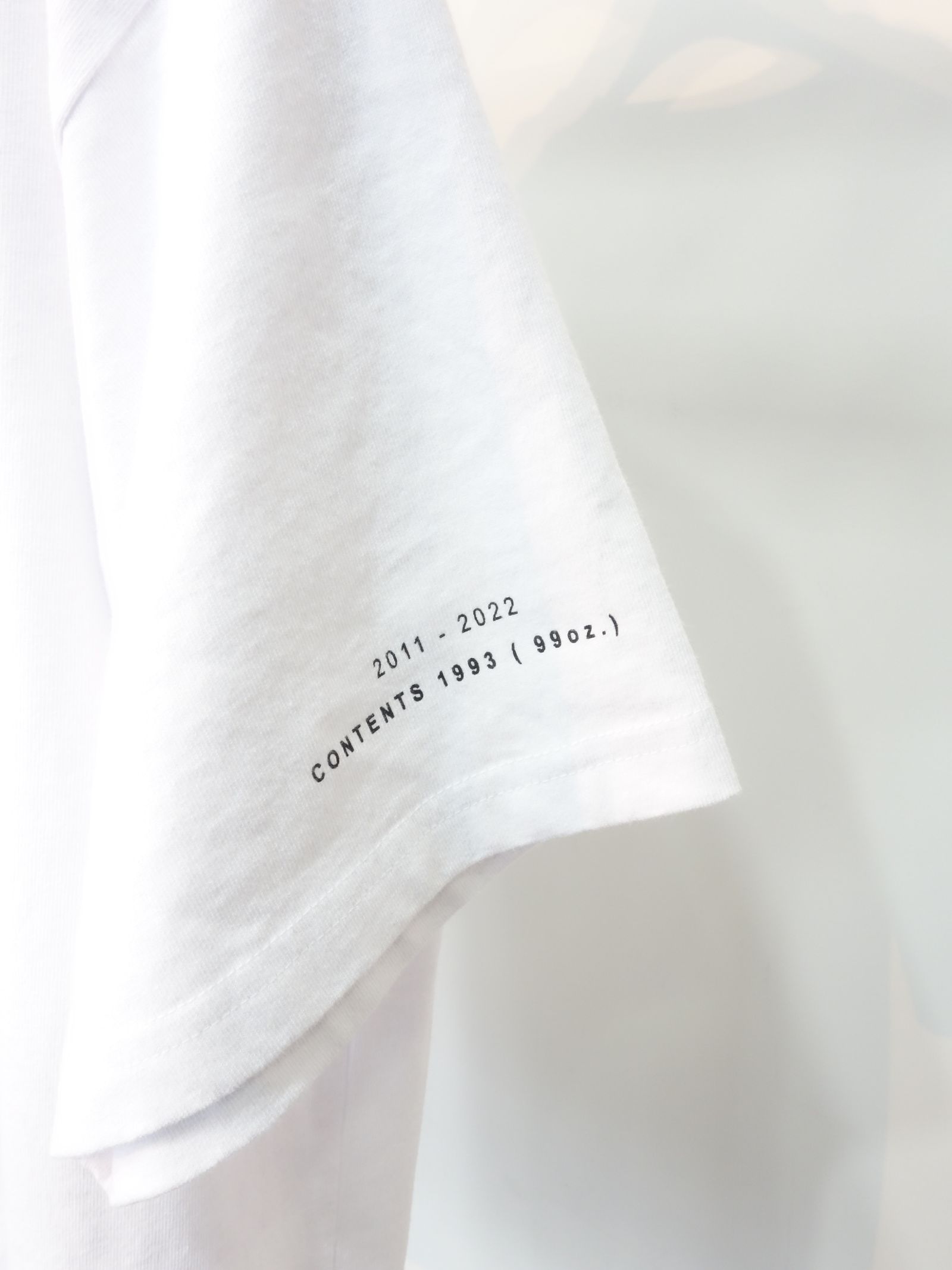 BLACK WATER RELAXED TEE / SLA-M2857TE / ビッグTシャツ