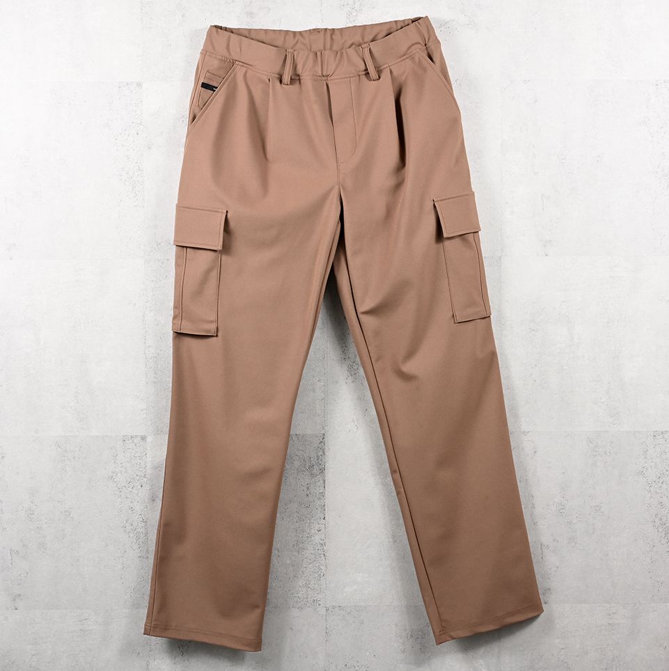 HEAD CARGO / RC41-ST-043 / カーゴセミワイドタックパンツ / ブラウン (8月中旬入荷予定)