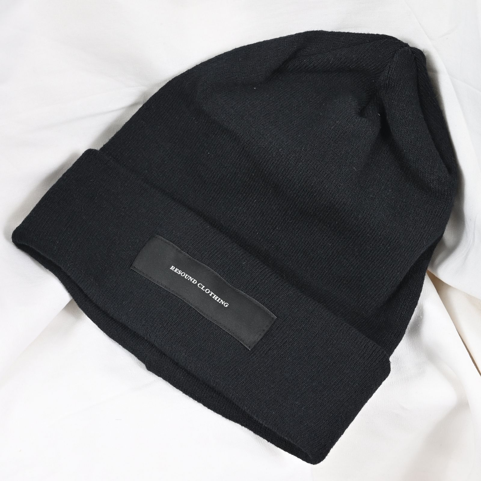 LINEN KNIT CAP / RC39-CAP-001 / コットンリネンニットキャップ / ブラックタグ (2月上旬入荷予定)