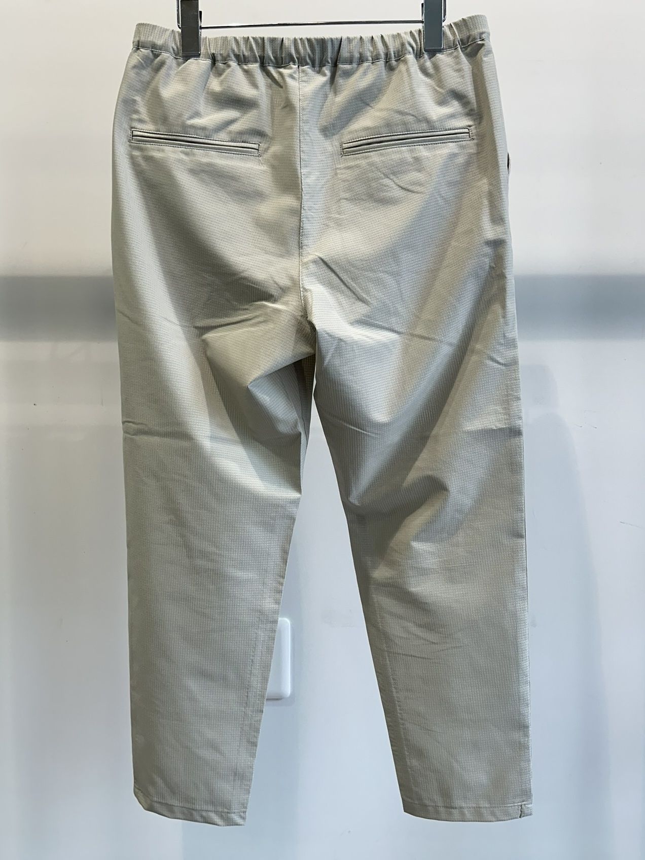PAT WIDE EASY PANTS / RC32-ST-036 / ベルト付きテーパードワイドパンツ / ベージュ