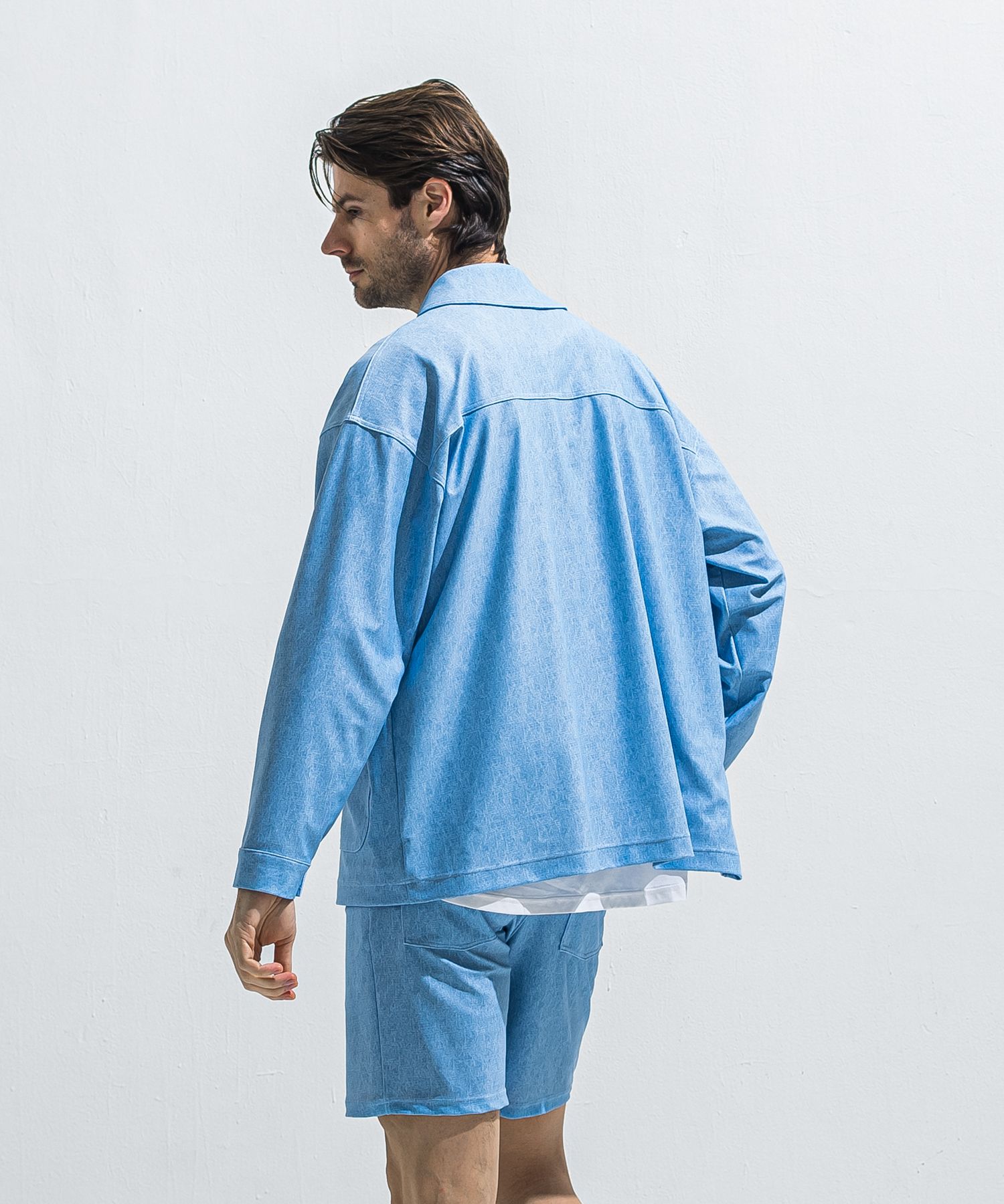 RUSH CAVER ALL / RC40-JK-002 / ラッシュガードカバーオール / ライトインディゴ (5月中旬入荷予定)