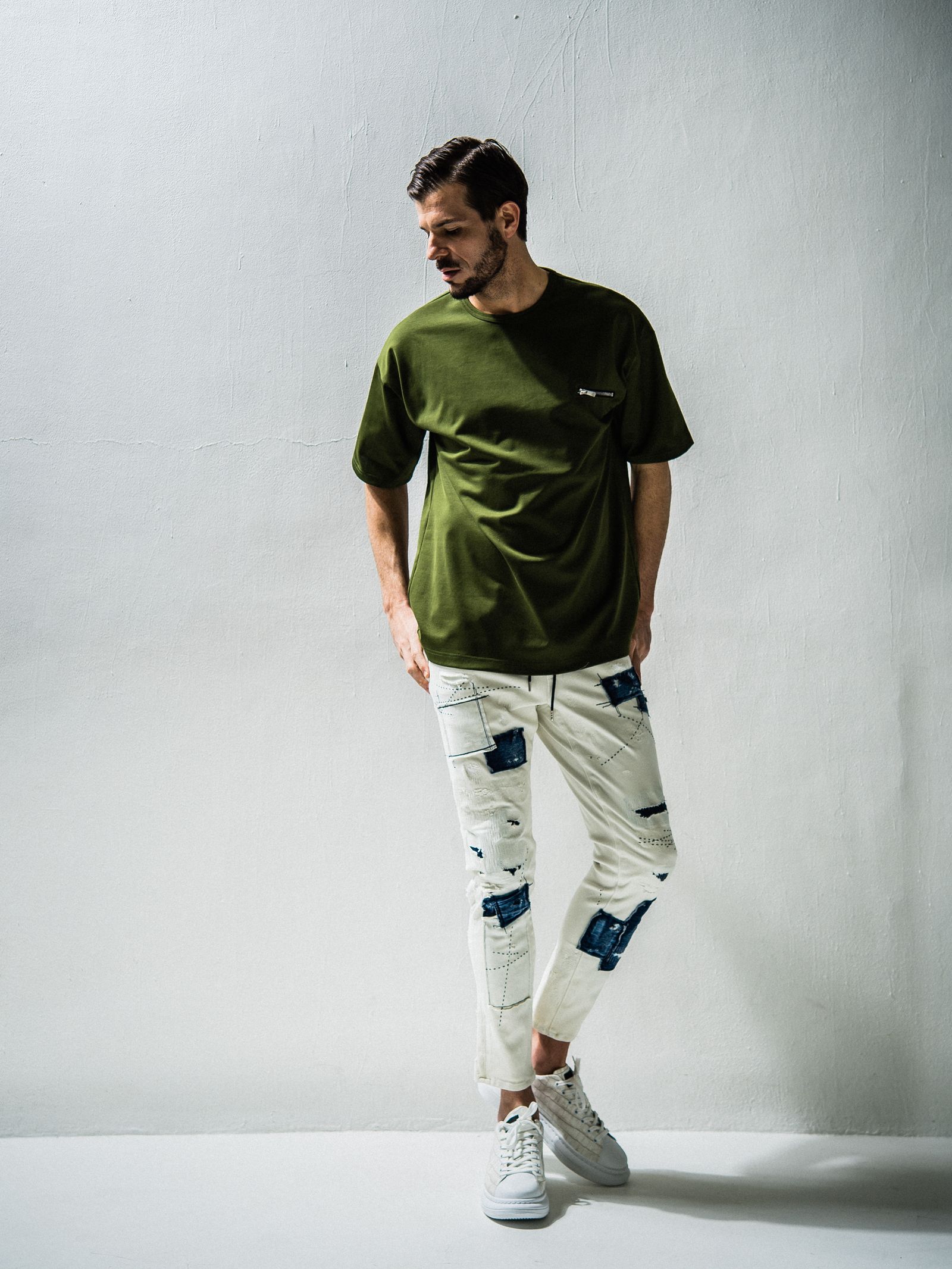 FASTENER POCKET LOOSE TEE / RC24-T-007 / ビッグTシャツ