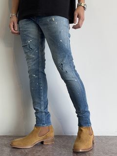 BLIND JERSEANS / RC29-ST-019 / デニムジャージスキニーパンツ / インディゴユーズド