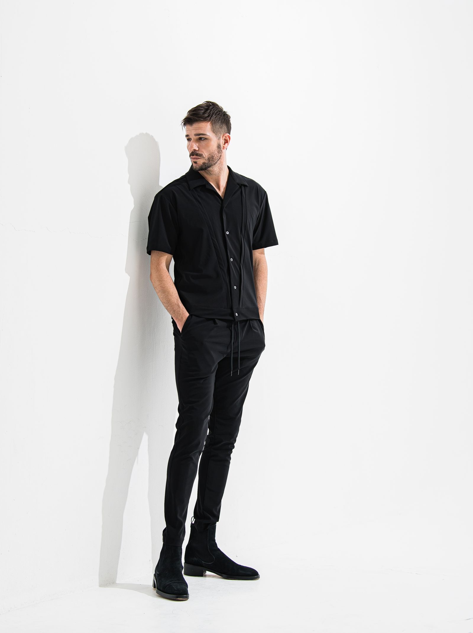ROCKA HALF SLEEVE SHIRT / OR2-SH-003 / 半袖シャツ / ブラック (6月中旬入荷予定)