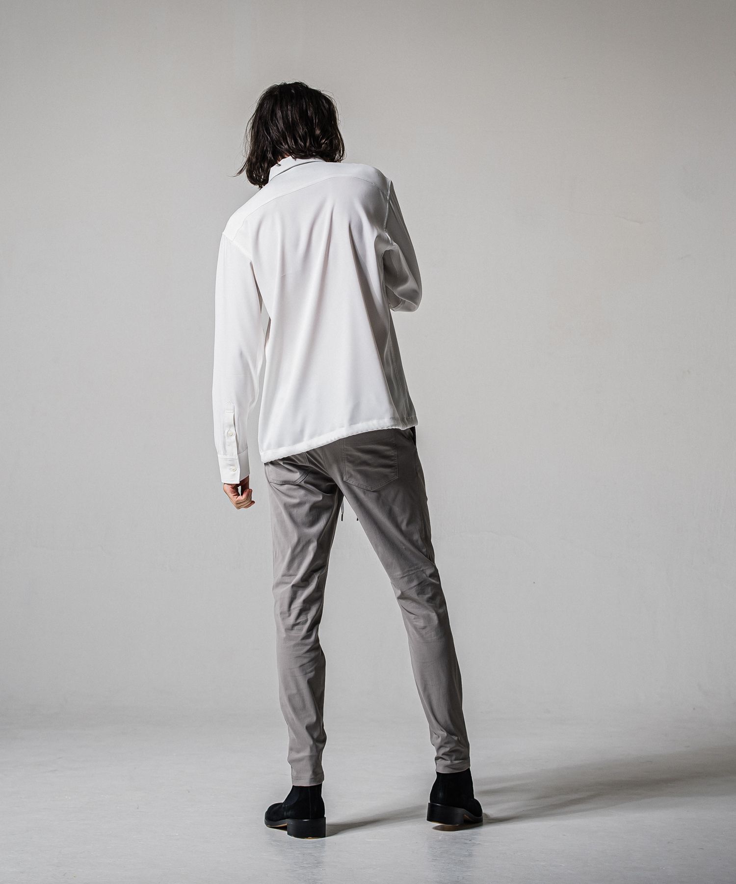 CHRIS EASY TUCK PANTS / RC39-ST-016T / ナイロンイージータックパンツ / グレー (3月上旬入荷予定)