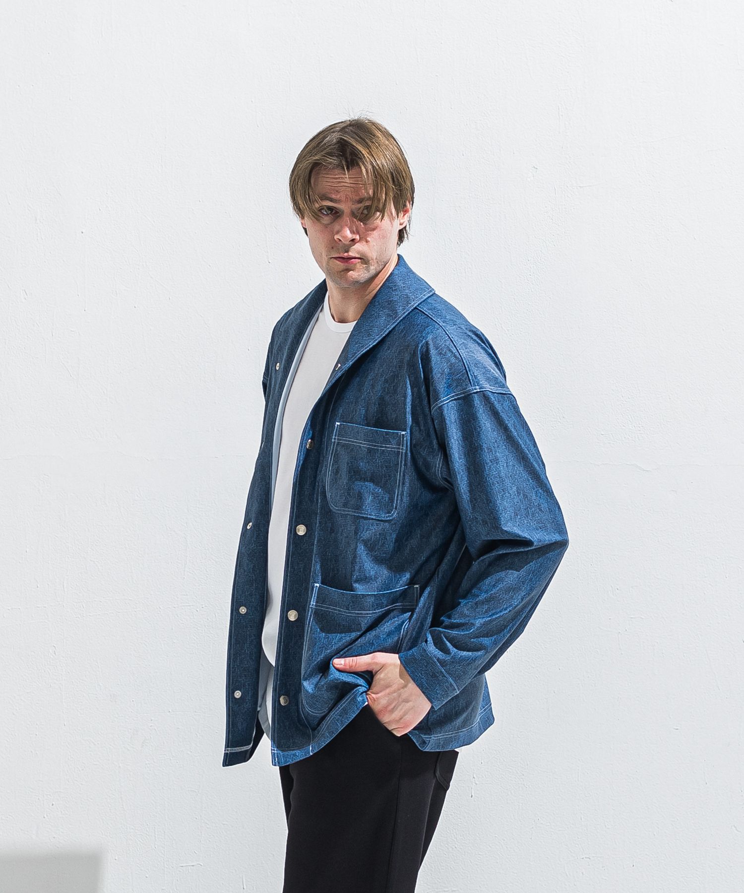 RUSH CAVER ALL / RC40-JK-002 / ラッシュガードカバーオール / ダークインディゴ (5月中旬入荷予定)