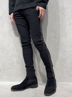 LEATHER LINE TRUCK PT / RC38-ST-013 / レザーラインパンツ / ブラック×ブラック