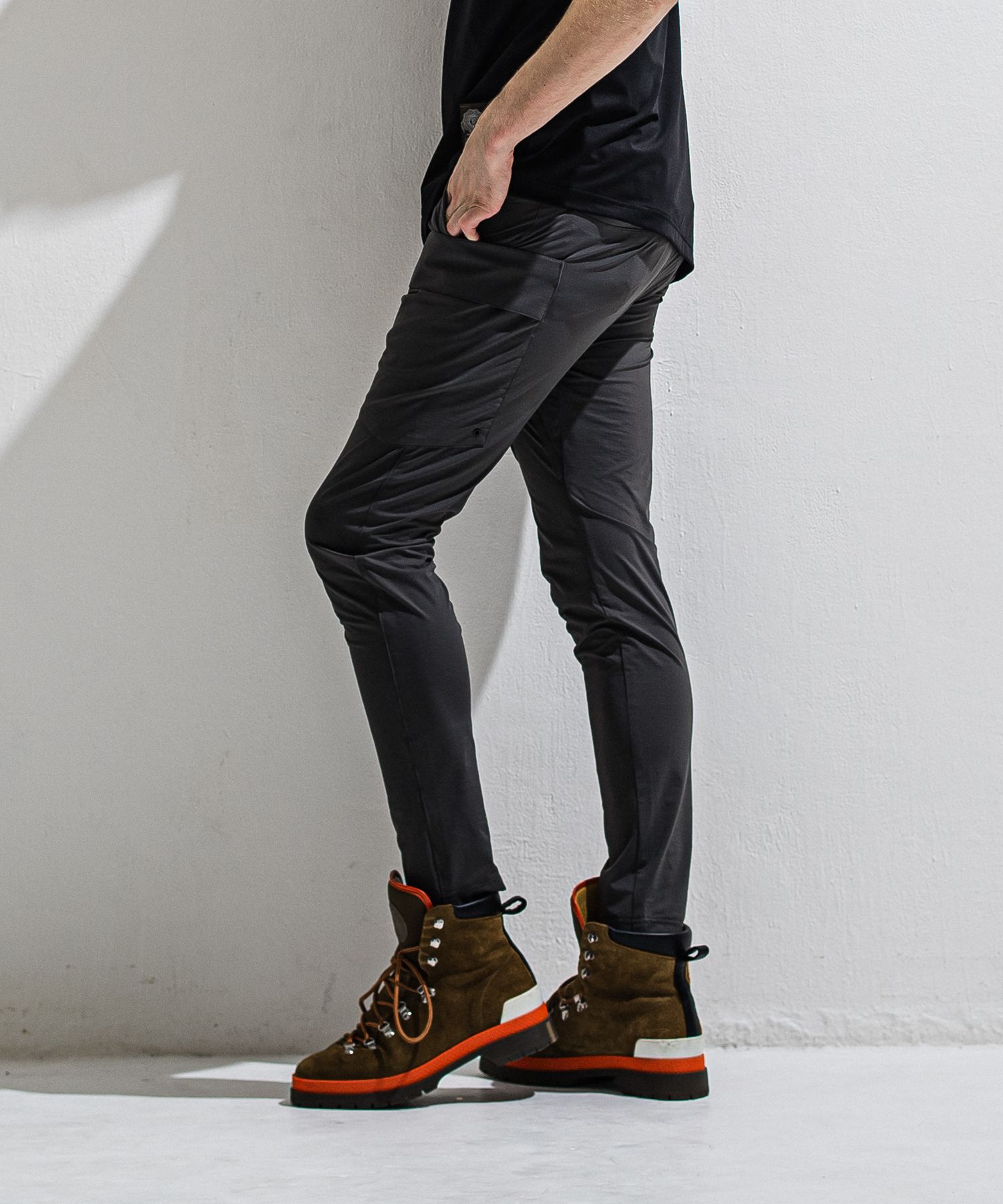 GR PT / DP1-ST-004 / ナイロンギアカーゴパンツ / チャコール (3月中旬入荷予定)