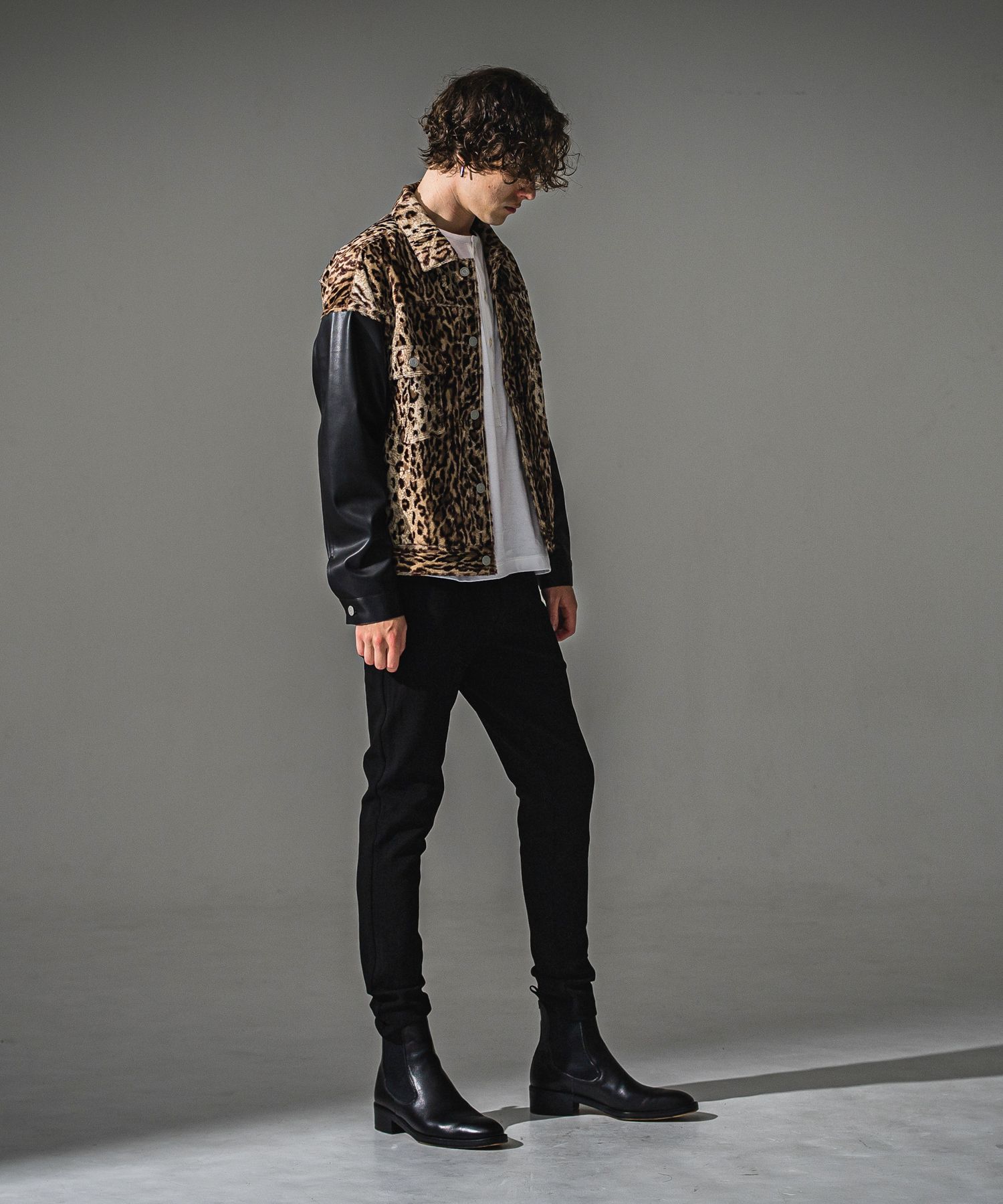 CHRIS EASY BLISTER TUCK PANTS / RC41-ST-016T / イージータックパンツ / ブリスターブラック (7月下旬入荷予定)