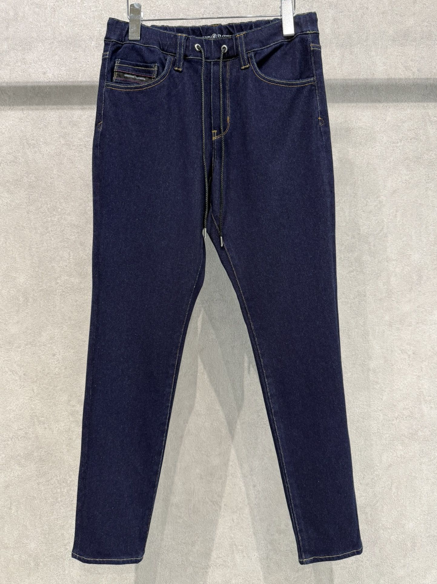MICK DENIM JERSEY / BASIC-ST-020 / デニムジャージテーパードパンツ / インディゴワンウォッシュ