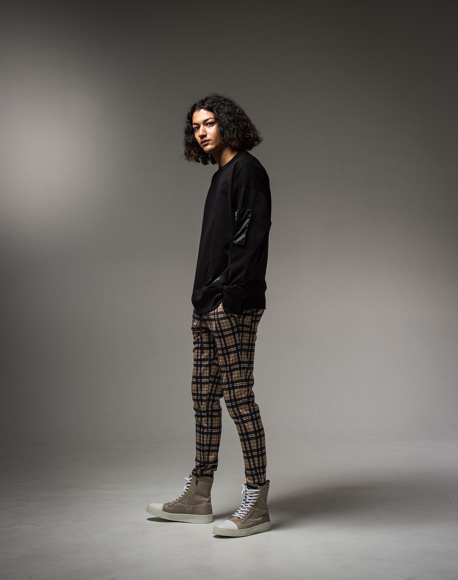 CHRIS EASY PANTS / RC23-ST-016 / チェックイージーパンツ