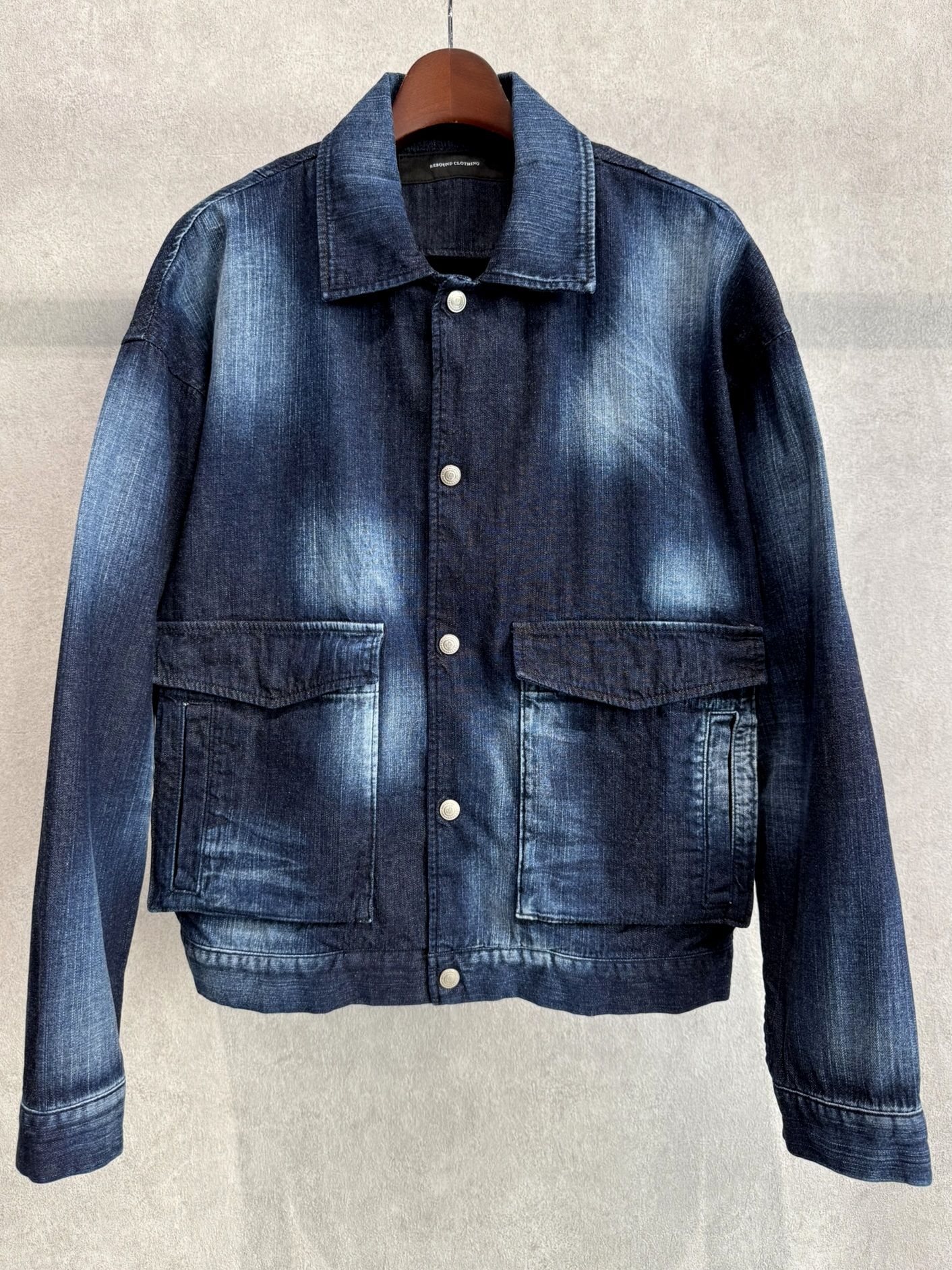 LDENIM AG FLIGHT JACKET / RC39-JK-003 / デニムフライトジャケット / インディゴユーズド