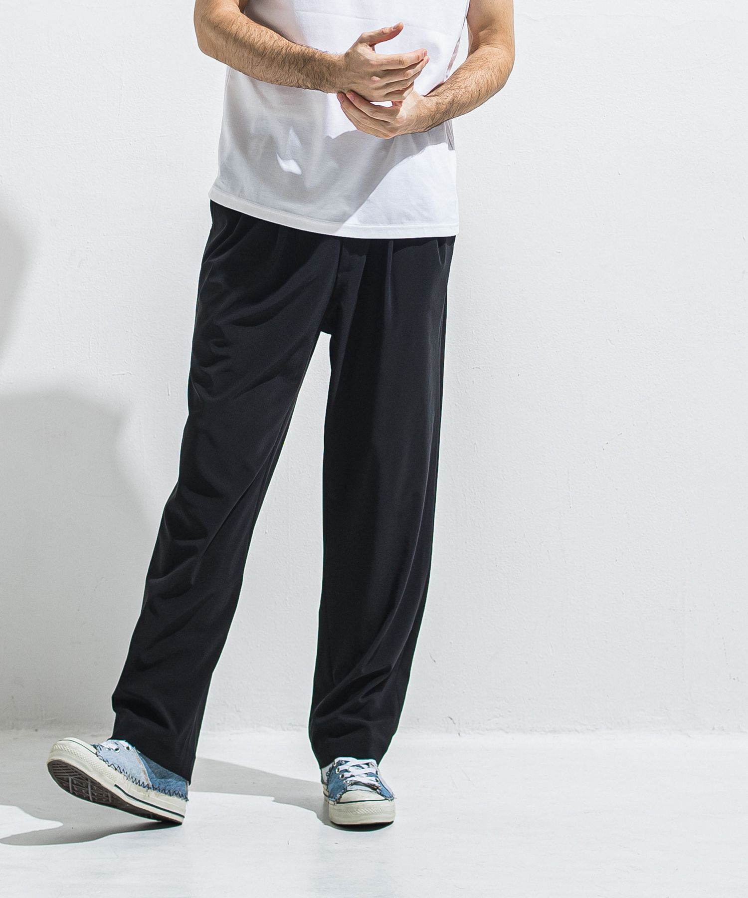 BEN PANTS / RC40-ST-038 / スーパーワイドパンツ / ブラック (5月中旬入荷予定)