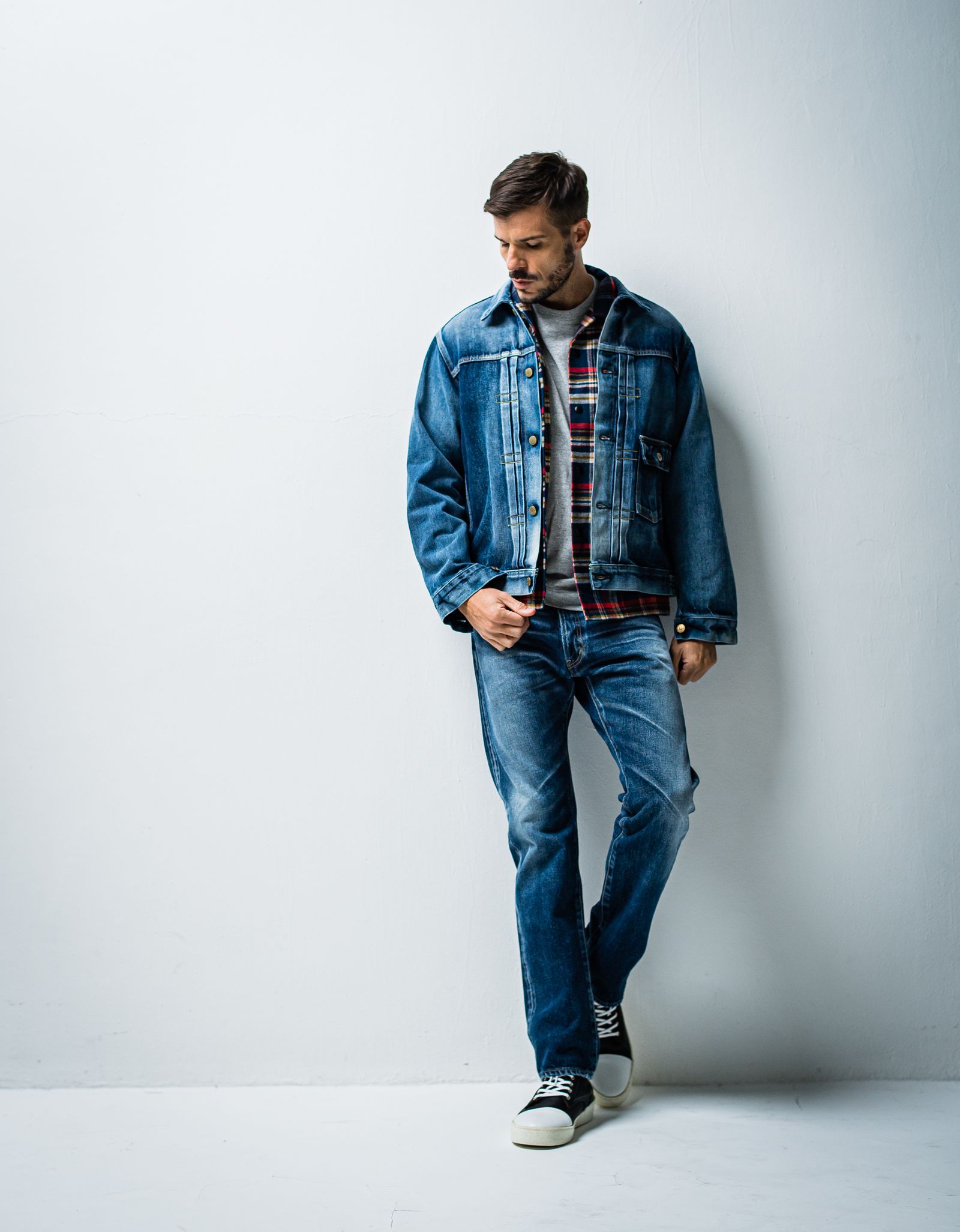 OR VINTEAGE JEANS / OR1-ST-001 / スリムテーパードストレートデニム / インディゴユーズド (12月中旬入荷予定)