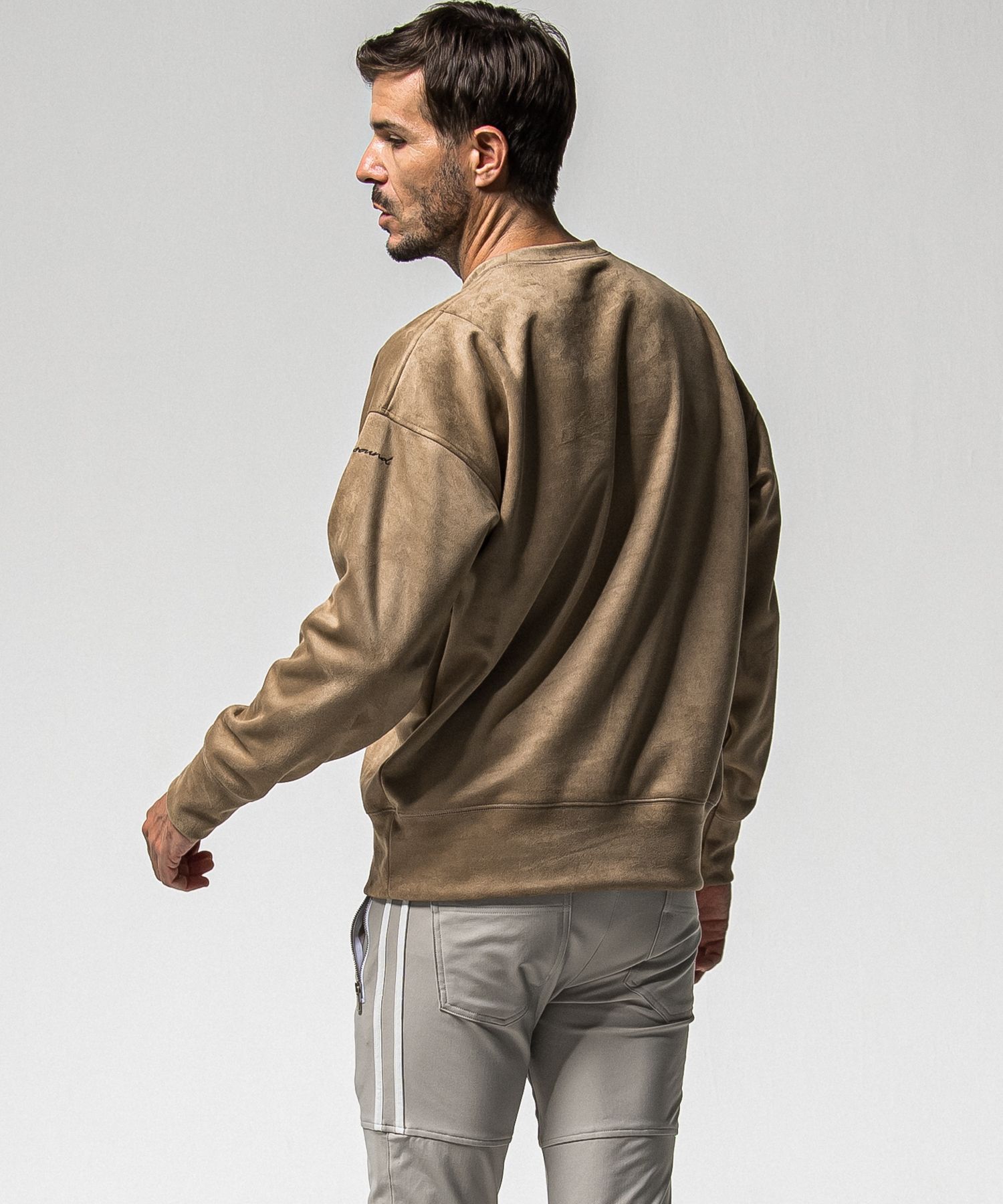 SUEDE DROP TRAINER / RC38-C-005 / スエードトレーナー / ブラウン (1月上旬入荷予定)