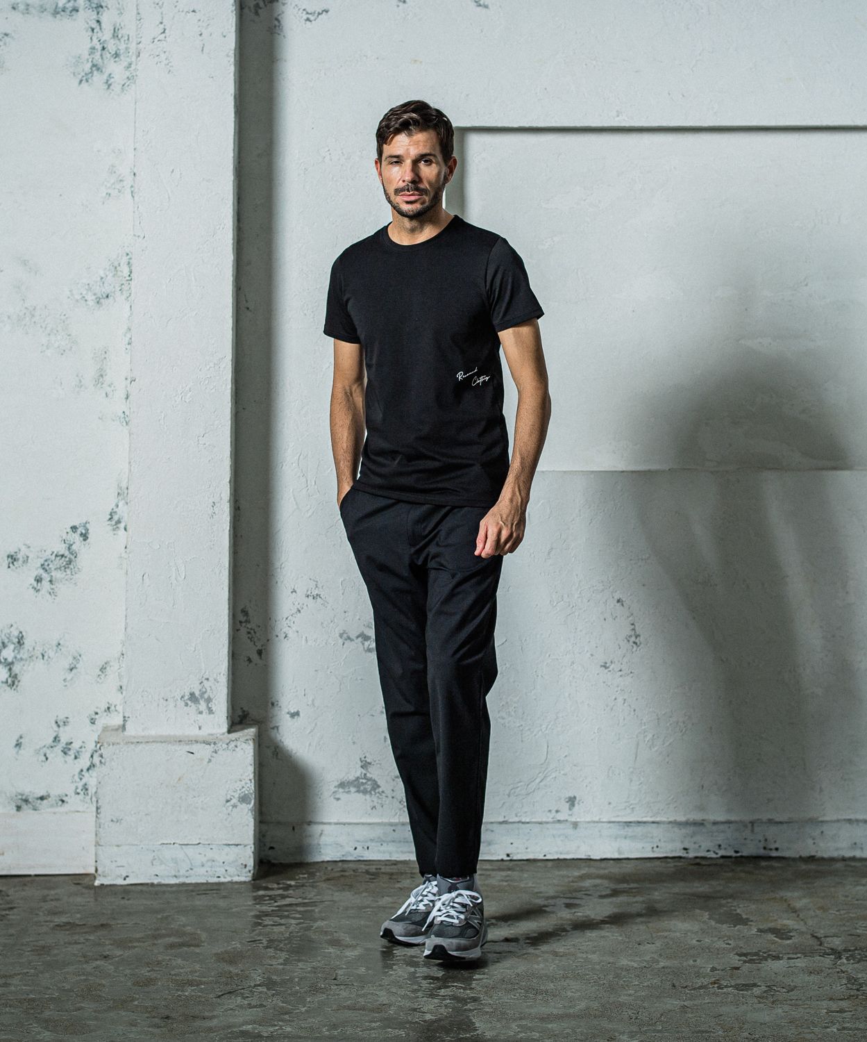 SIDE RC BASIC TEE / RC35-T-004 / サイドロゴジャストTシャツ / ブラック