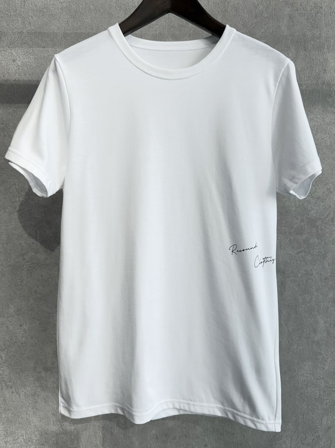 SIDE RC BASIC TEE / RC35-T-004 / サイドロゴジャストTシャツ / ホワイト