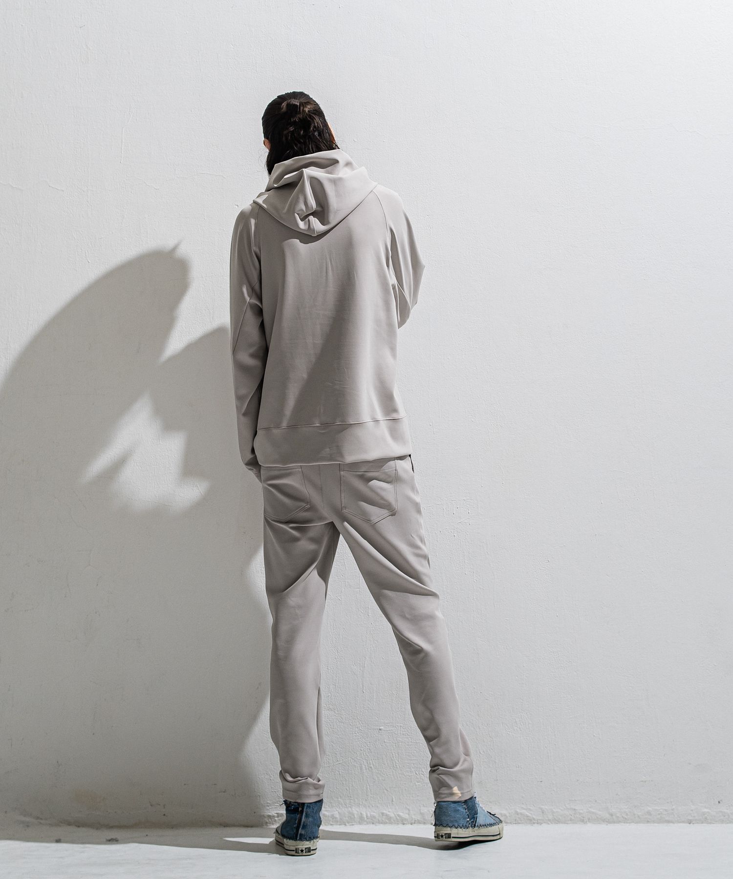 WILL PULLOVER HOODIE / DP1-C-001 / ウィルプリントプルオーバーパーカー / グレージュ (2月上旬入荷予定)