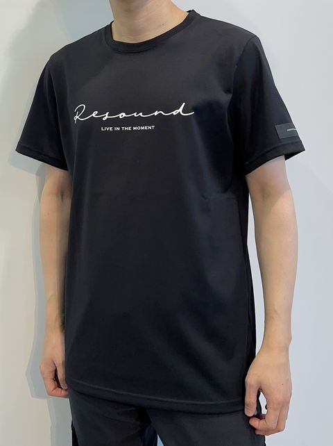 HANDWRITING ROGO T / RC31-T-003 / ハンドライティングロゴTシャツ / ブラック