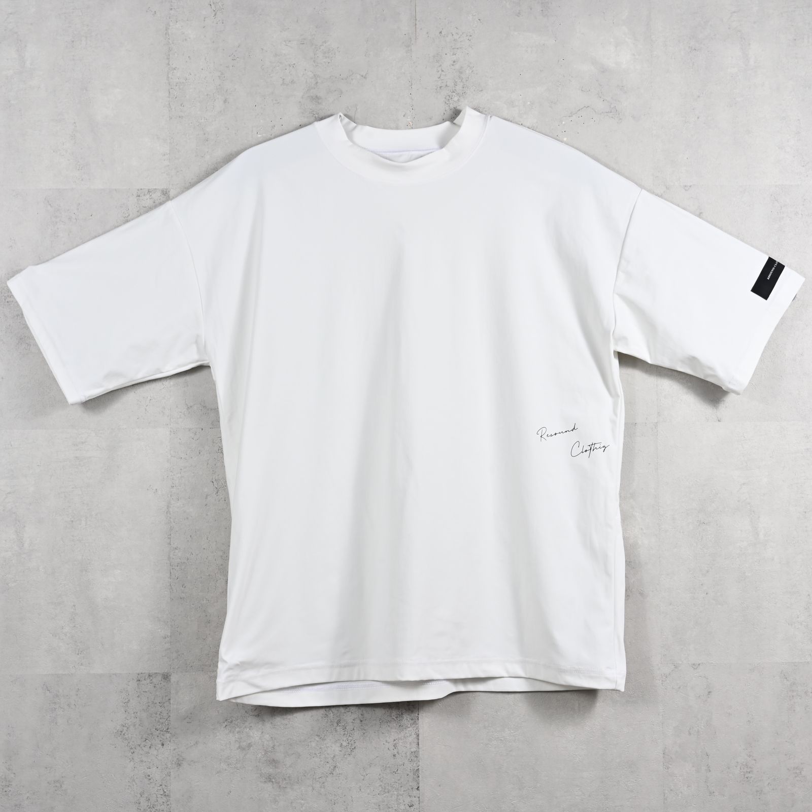 SIDE RC OVER TEE / RC39-T-004 / サイドロゴナイロンビッグTシャツ / ホワイト (4月上旬入荷予定)