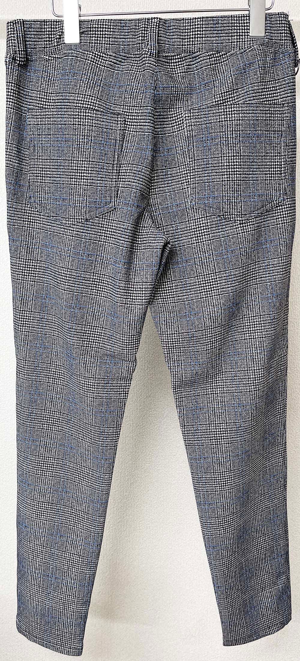 CHRIS EASY HEAT PANTS / RC26-ST-016H / 裏起毛イージーパンツ / グレンチェックブルー