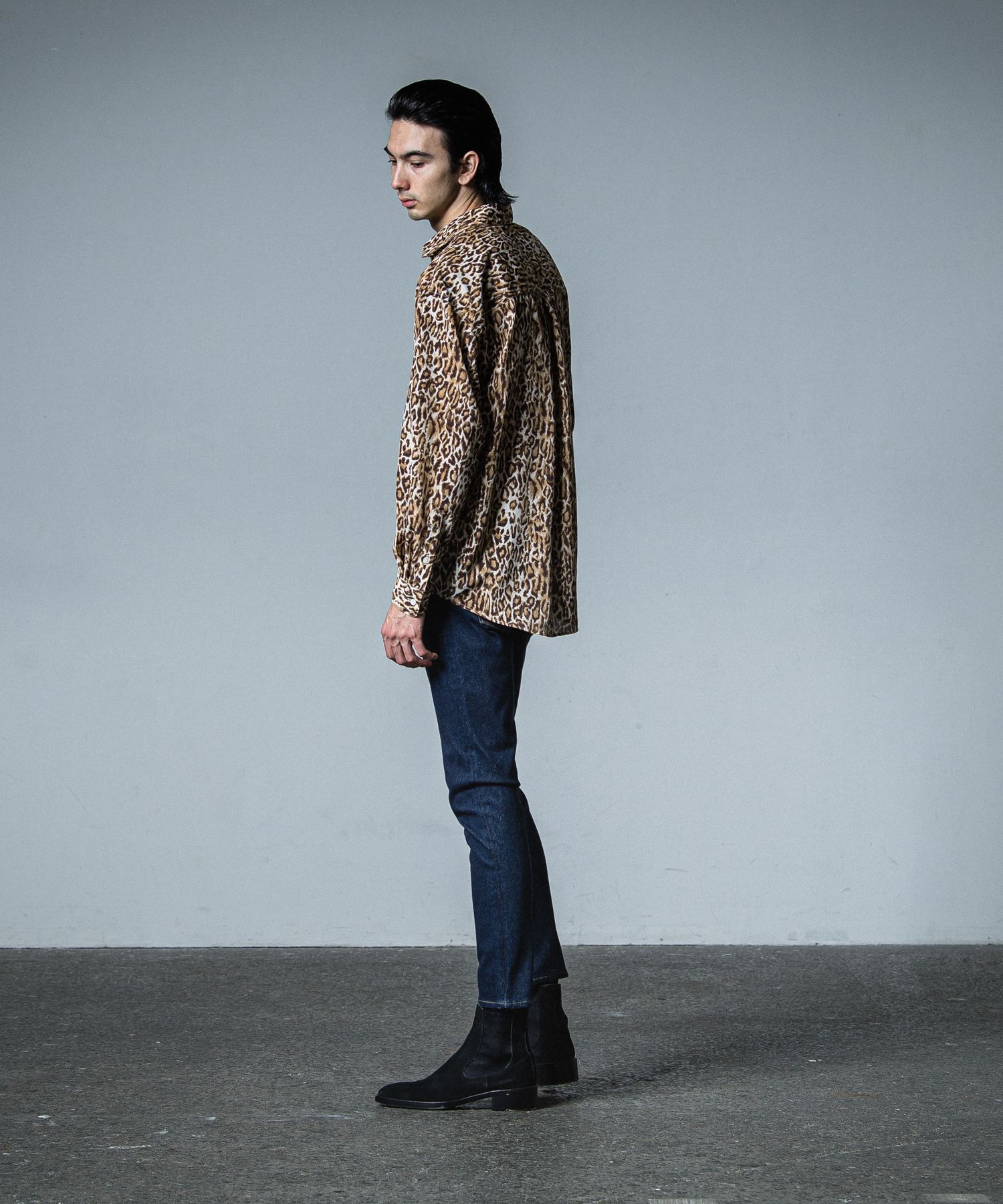 MICK DENIM JERSEY / BASIC-ST-020 / デニムジャージテーパードパンツ / インディゴワンウォッシュ
