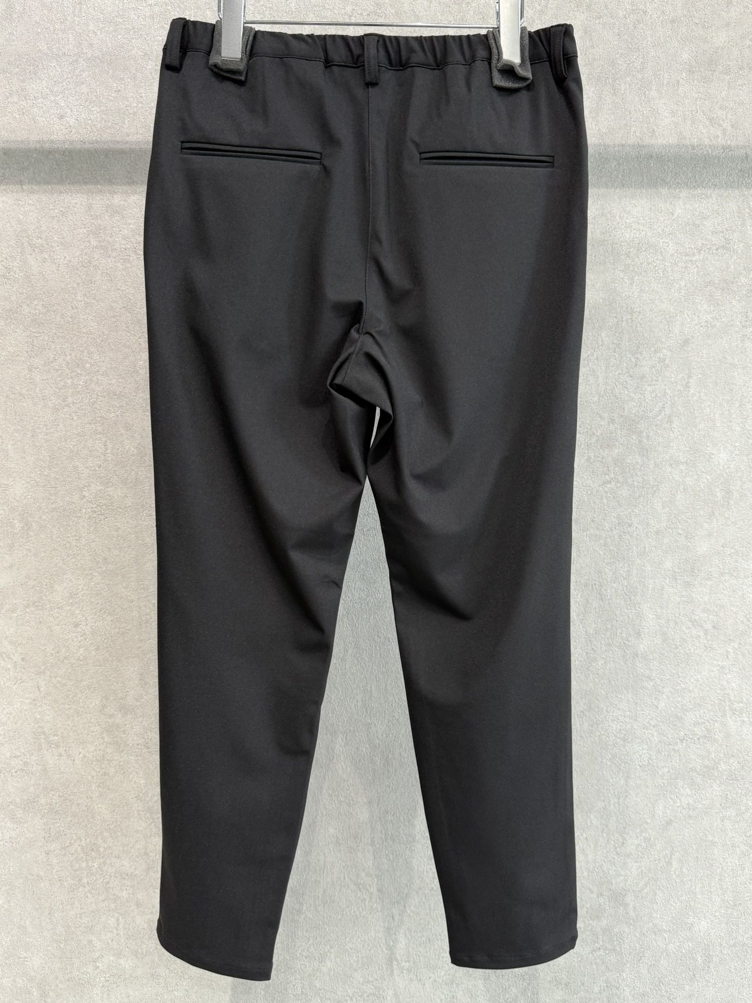 PAT WIDE EASY PANTS / RC37-ST-036BN / ワイドテーパードパンツ / オックス ブラック