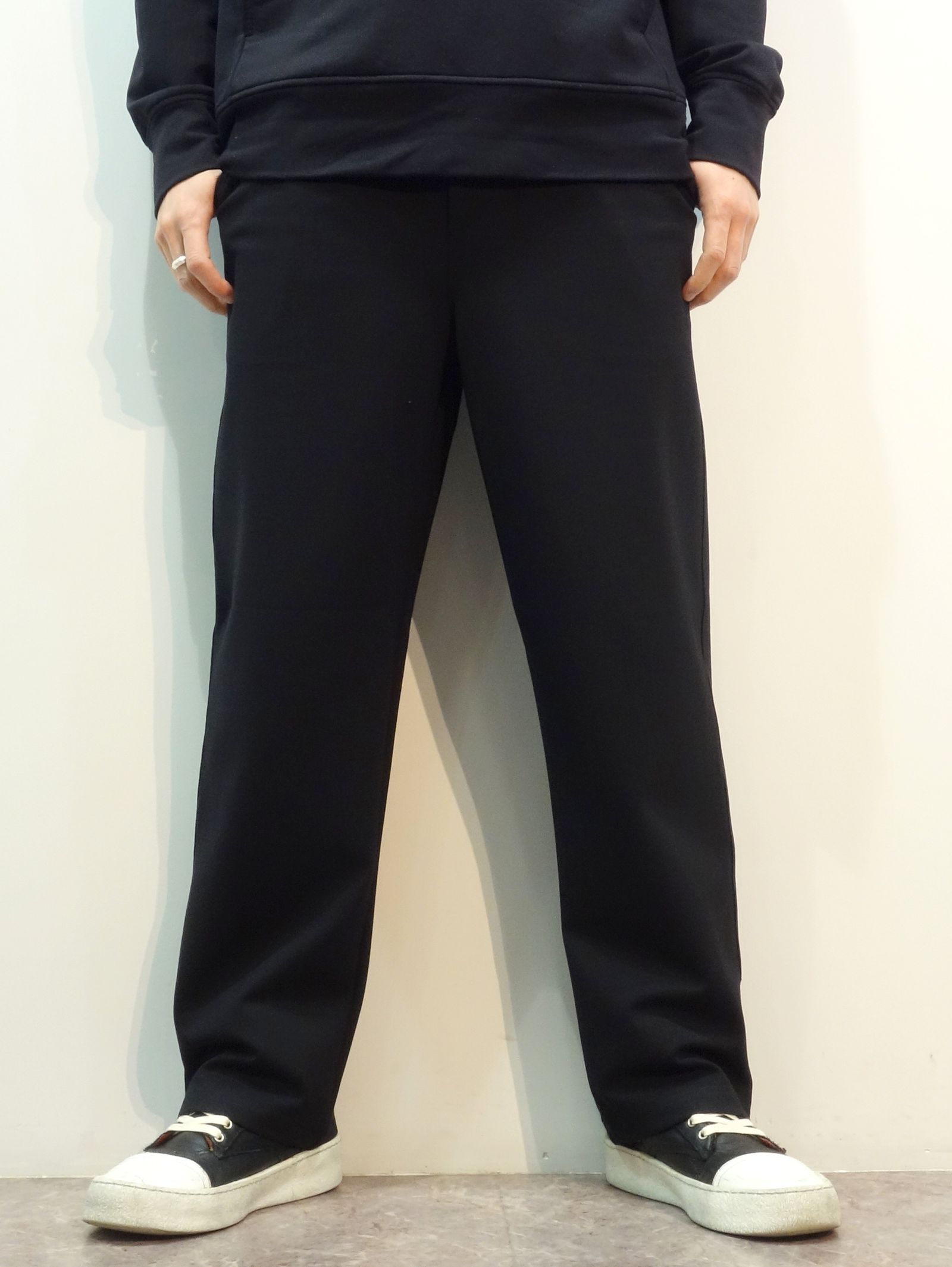 CHRIS EASY WIDE PANTS / RC27-ST-016W / ワイドパンツ / ブラック