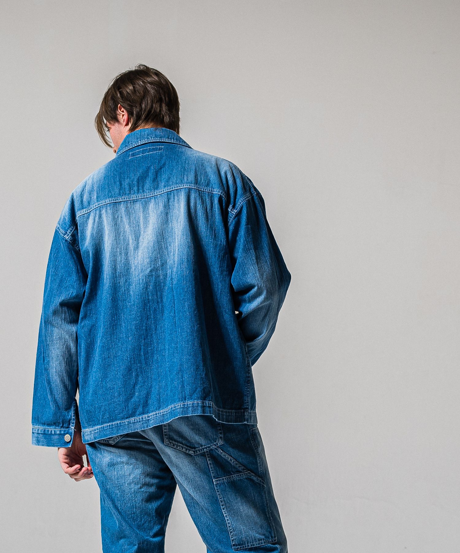 RC CAVER ALL / RC39-JK-004 / デニムカバーオール / ライトインディゴ (2月中旬入荷予定)