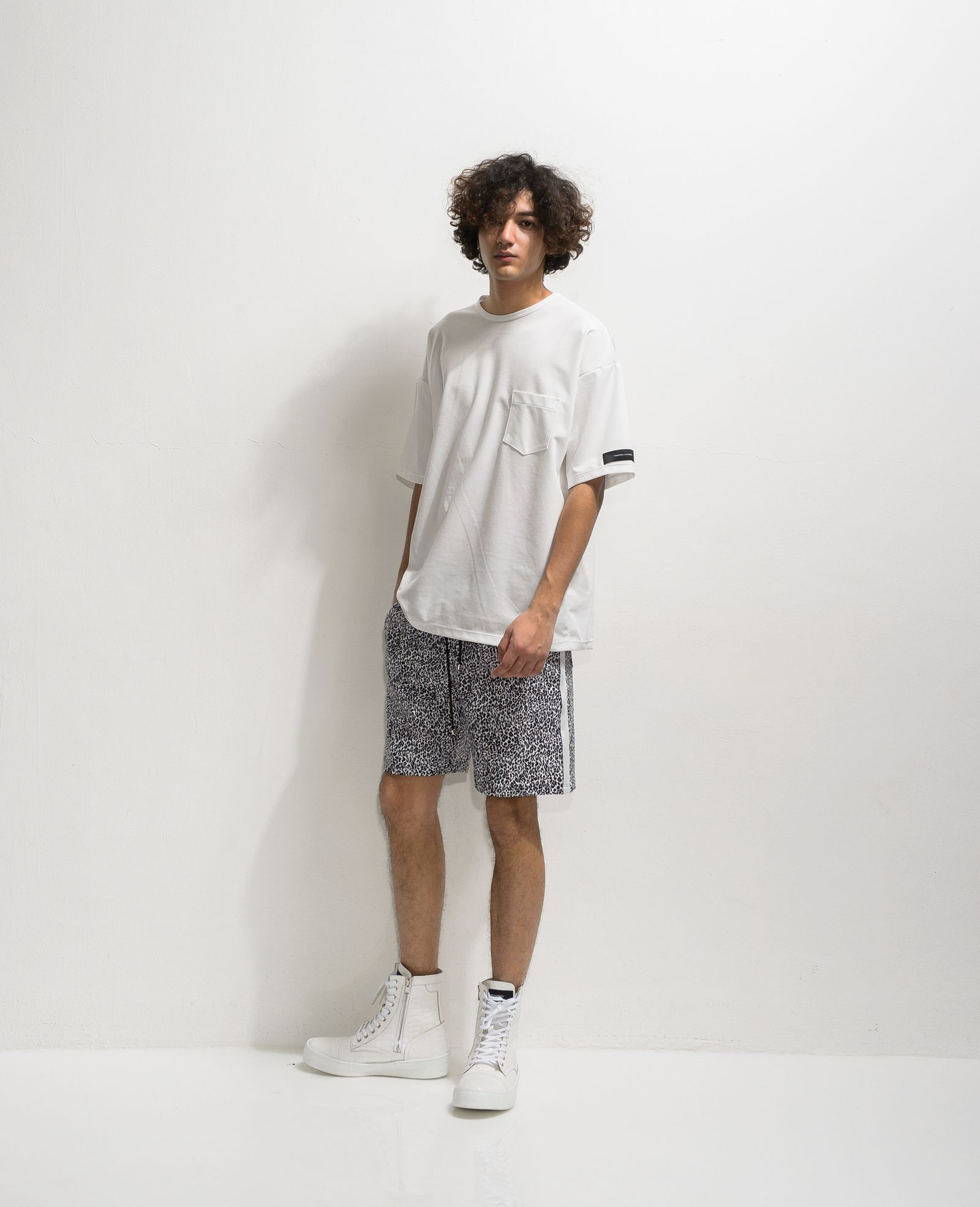 LEOPARD SHORTS / RC20-HP-003 / レオパードハーフパンツ