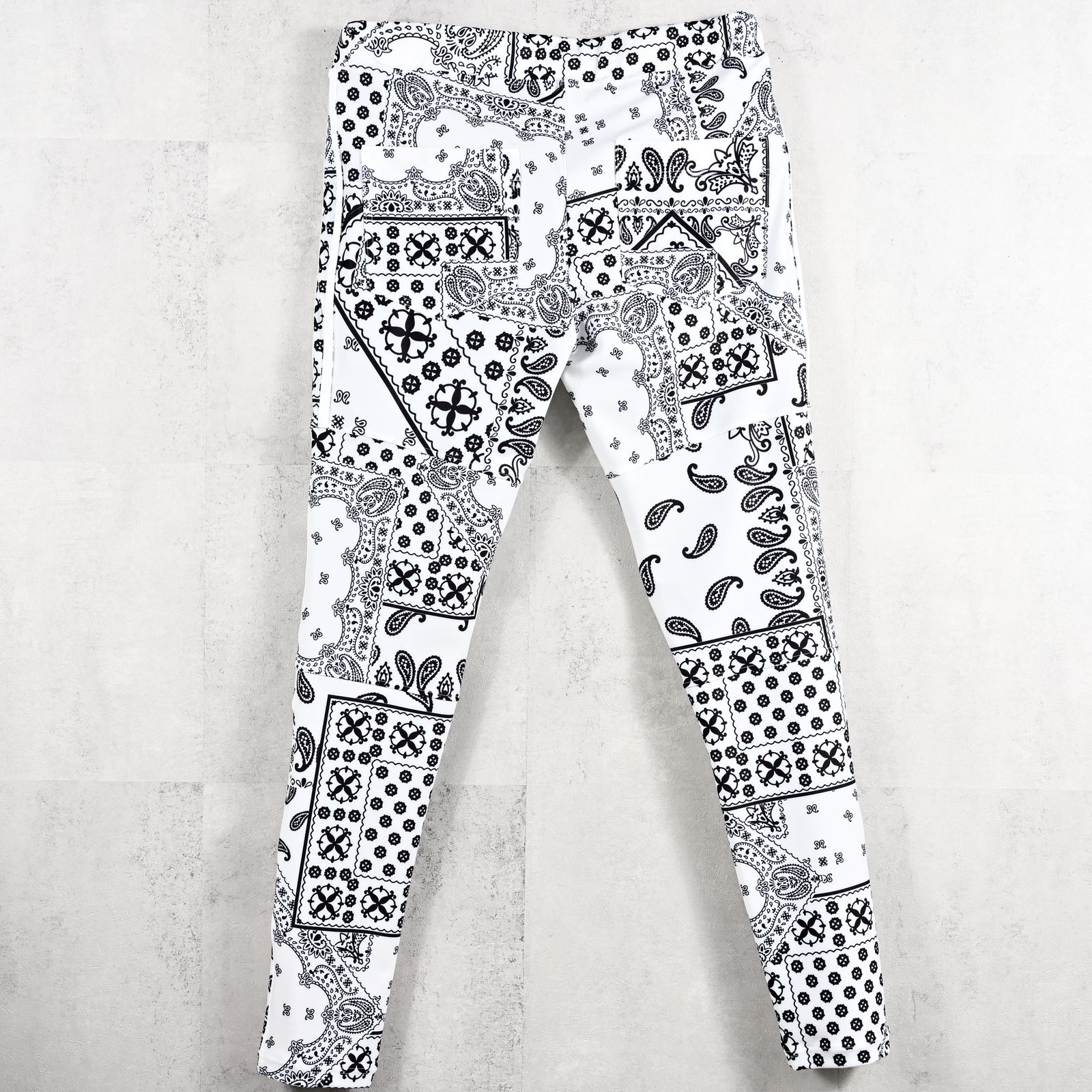 JOHNSON LINE NYLON PT / RC39-ST-009 / ジョンソンナイロンラインパンツ / バンダナホワイト (3月上旬入荷予定)