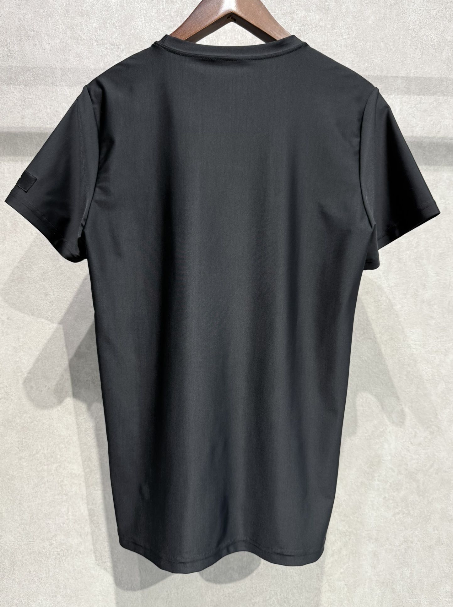 HANDWRITING RUSH BASIC T / RC36-T-013 / ハンドライティングロゴラッシュガードTシャツ / ブラック
