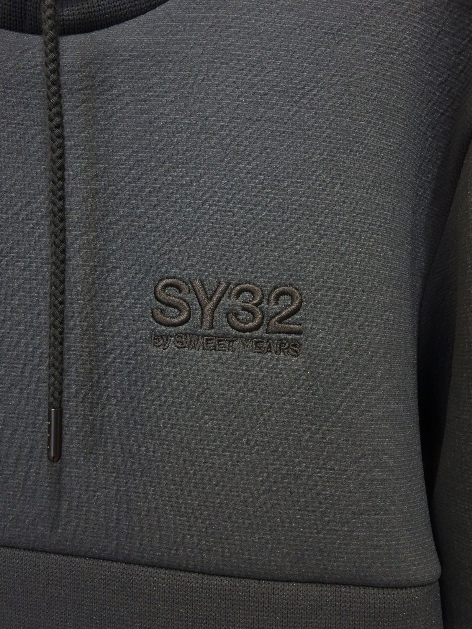 SY32 by SWEET YEARS - TWO FACE KNIT HOODIE / 10510 / パーカー | LUKE