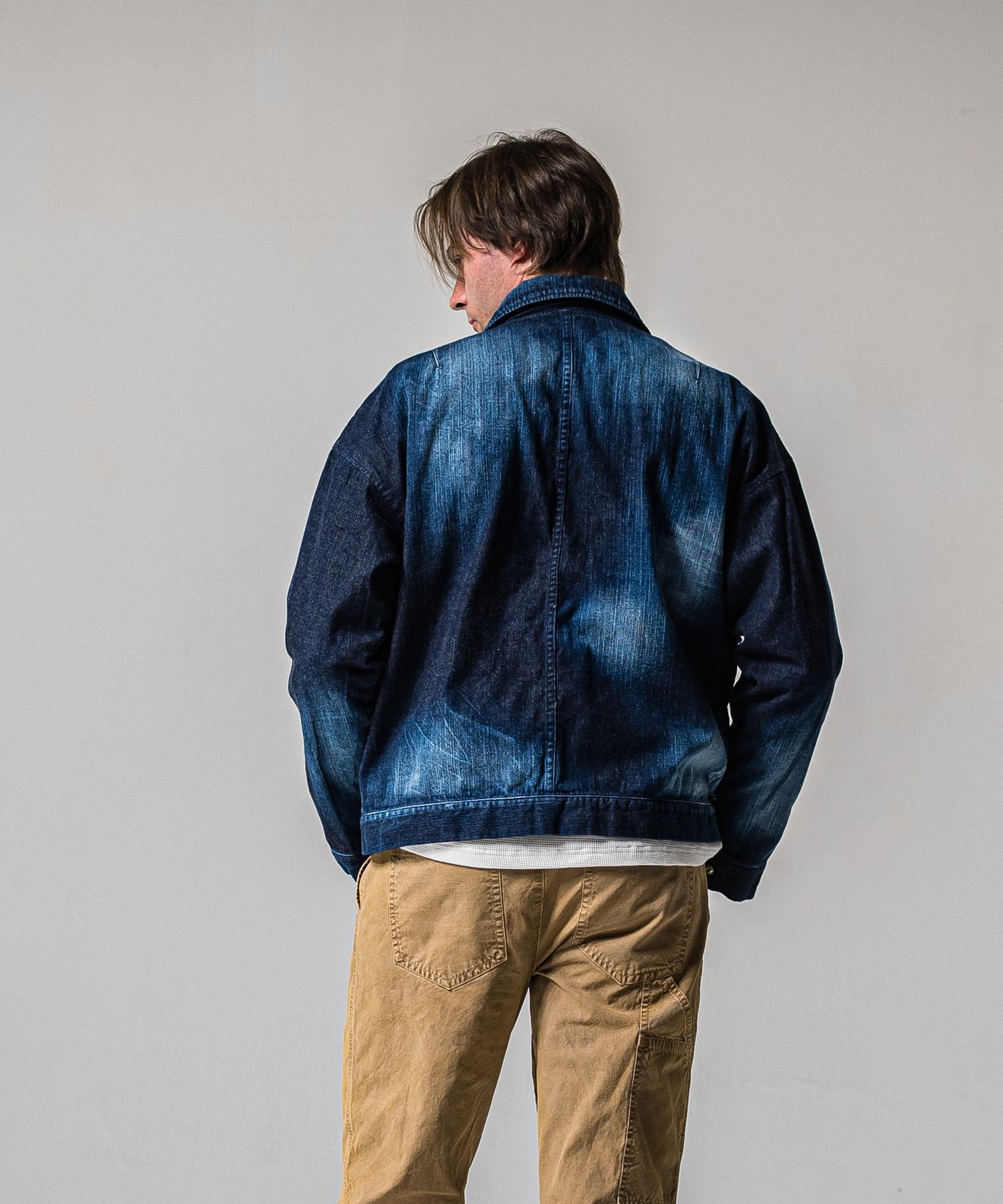 RC CAVER ALL / RC39-JK-004 / デニムカバーオール / ダークインディゴ (2月中旬入荷予定)