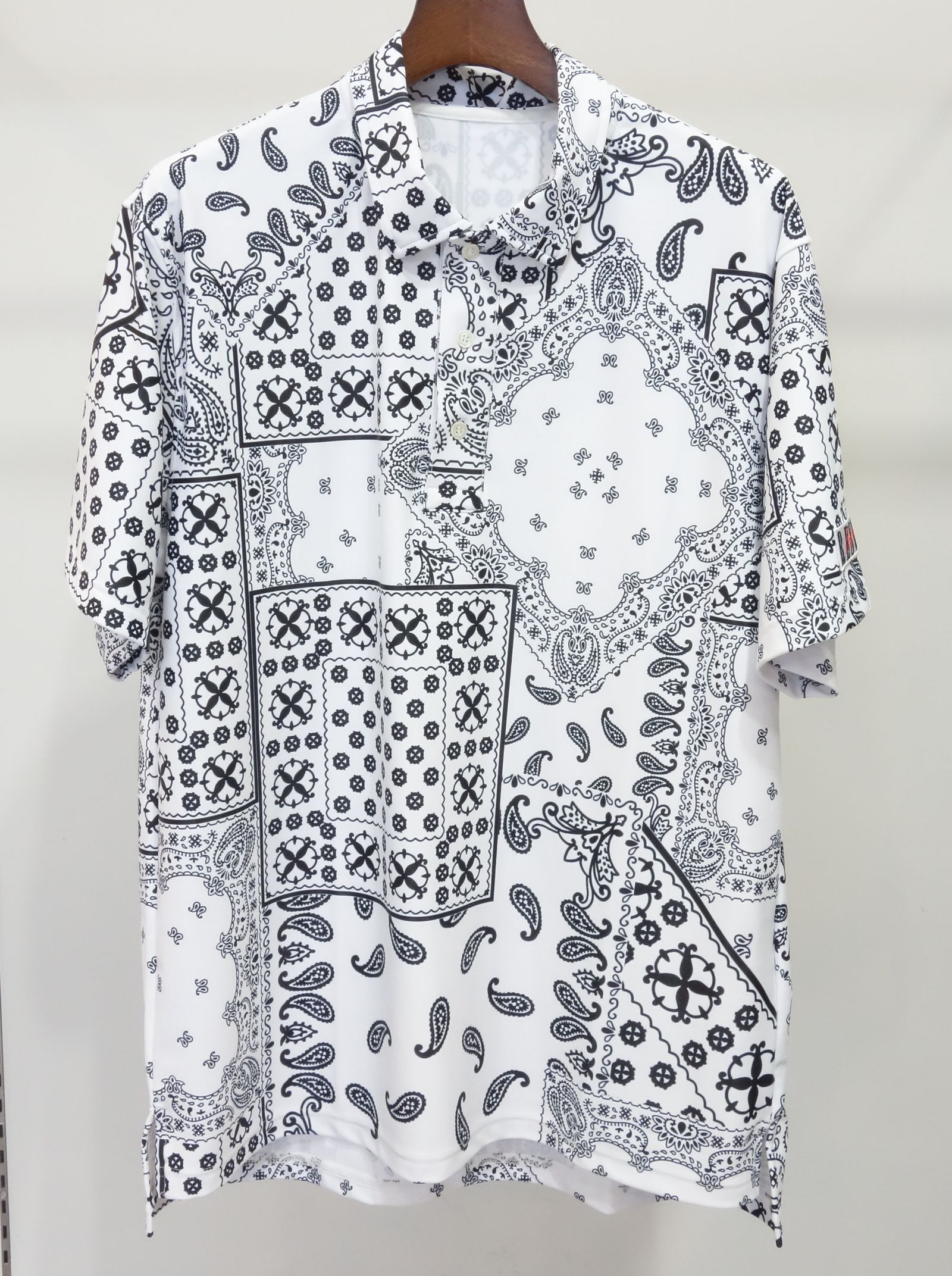 BANDANA RUSH POLO / RC21-T-005 / バンダナラッシュガードポロシャツ