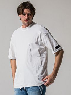 SIDE RC OVER TEE / RC39-T-004 / サイドロゴナイロンビッグTシャツ / ホワイト (4月上旬入荷予定)