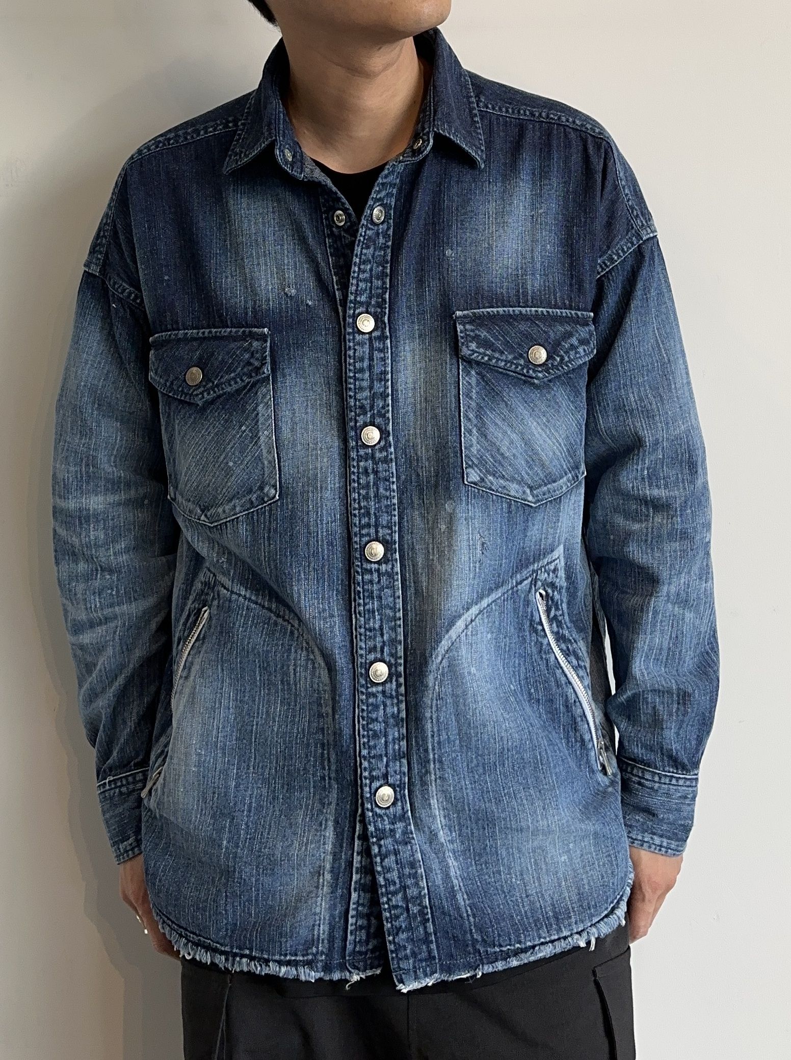 OVER DENIM SHIRTS / RC29-SH-001 / オーバーデニムシャツ / ダークインディゴ