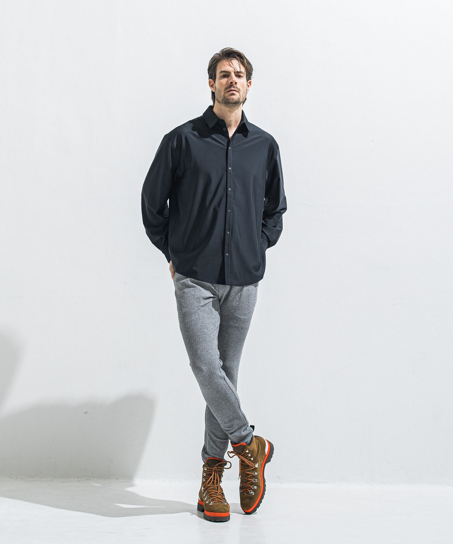 CHRIS EASY TUCK PANTS / RC40-ST-016T / イージータックパンツ / ブリスターグレー (4月中旬入荷予定)