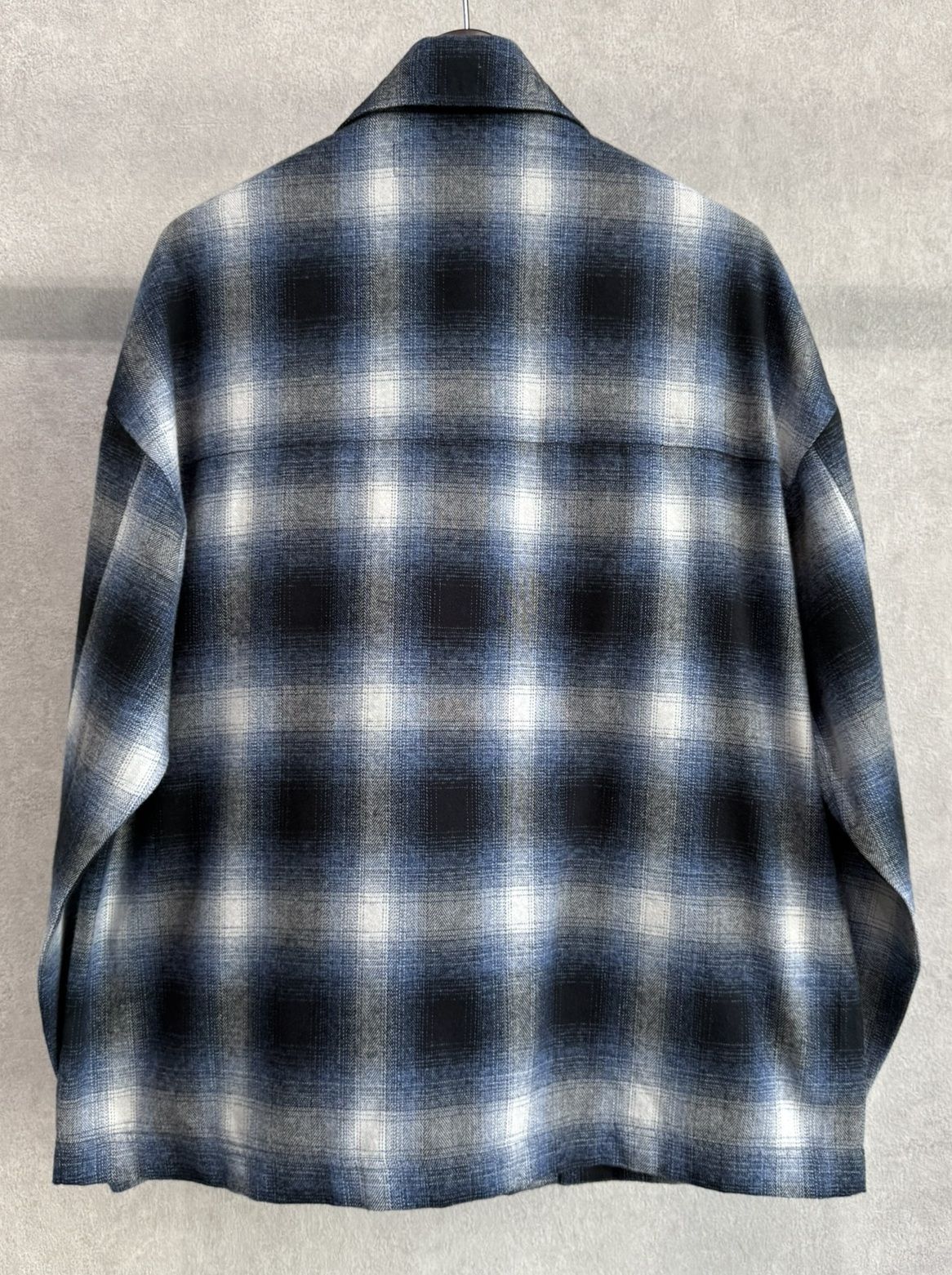 FLANNEL CHECK JK / RC38-JK-007 / フランネルチェックCPOジャケット / ブルー