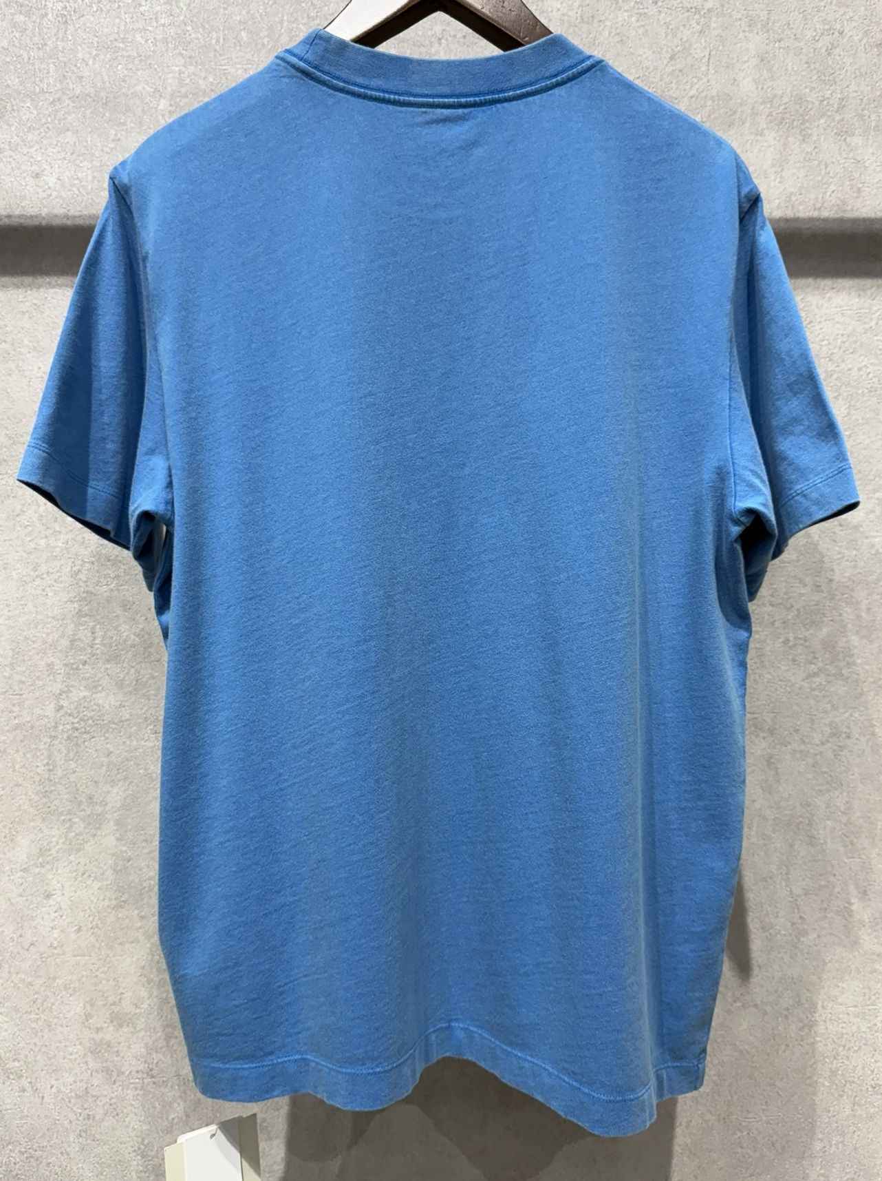 ショートスリーブ 20sアシッドウォッシュグラフィッククルーネックTシャツ / 4RB824G / CFM(ブルー)