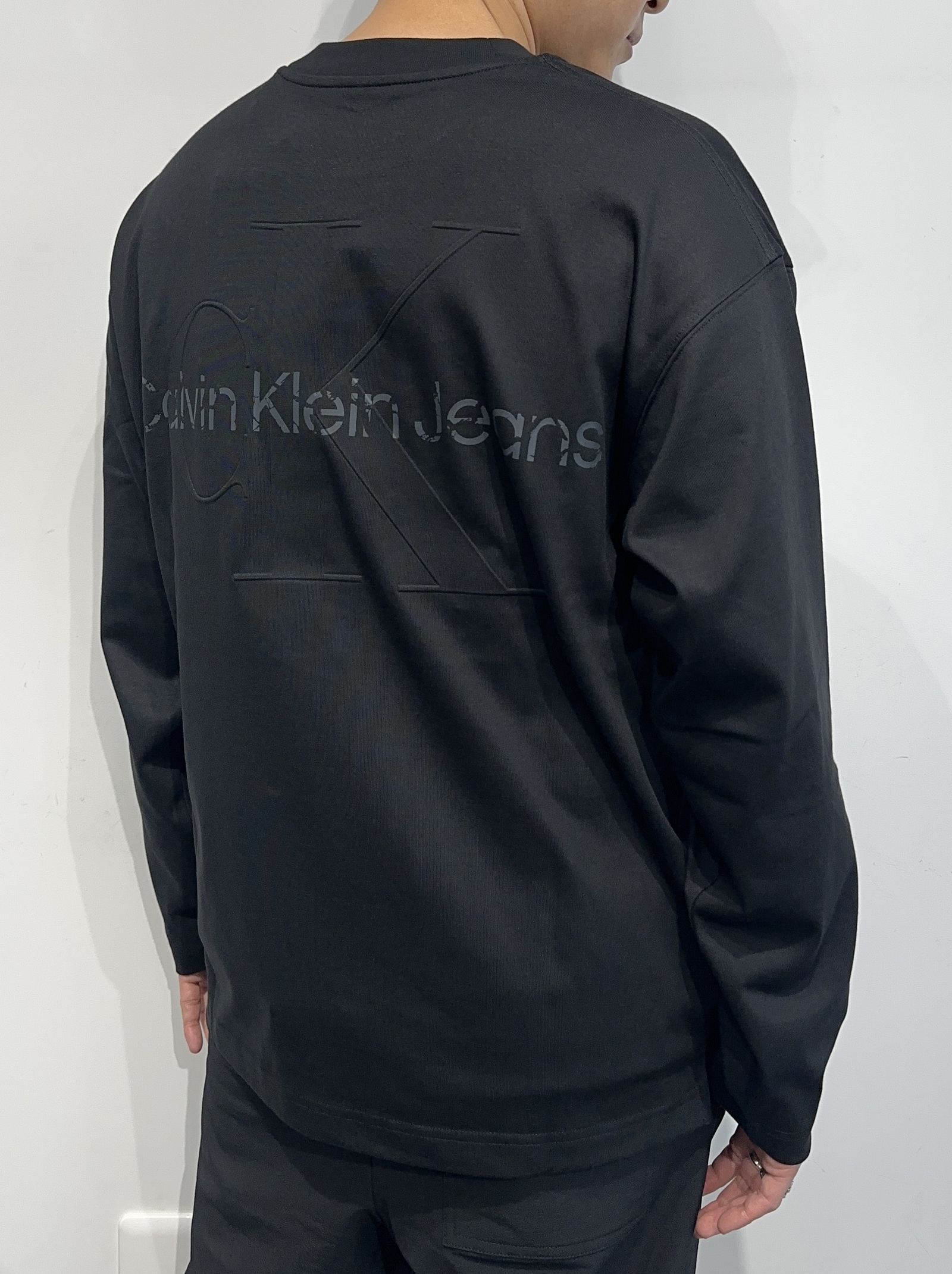 カルバンクライン ロゴロングスリーブプルオーバー アウトレット Calvin Klein カルバンクライン ロングスリーブ