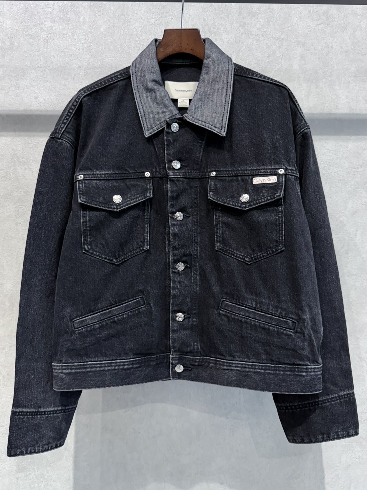 80s アイコントラッカー205ブラックシャインデニムジャケット / 4RD738G / 01H(ブラック)