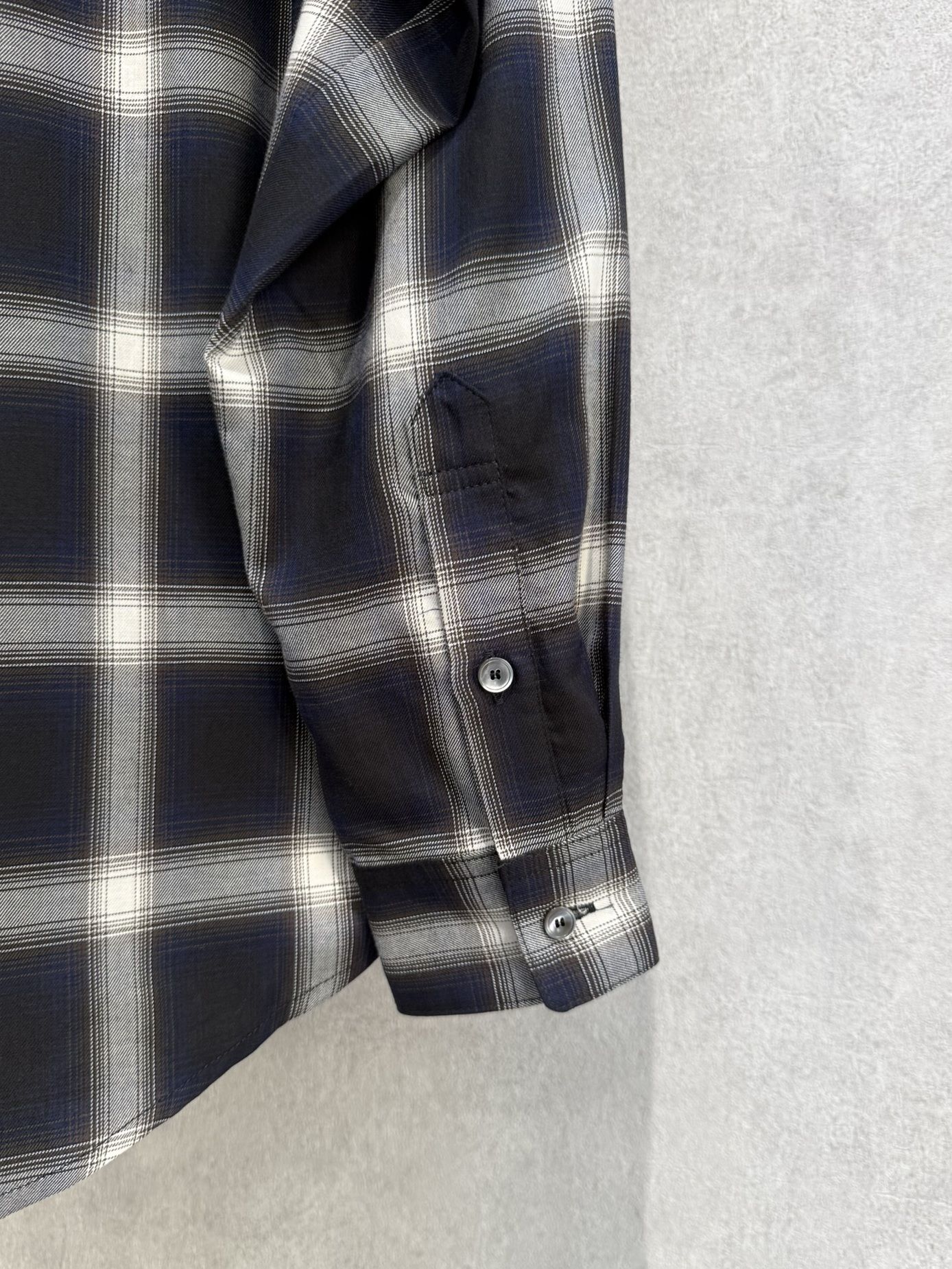 PULL JACK SHIRT / RC39-SH-003 / プルオーバーチェックシャツ / ネイビー