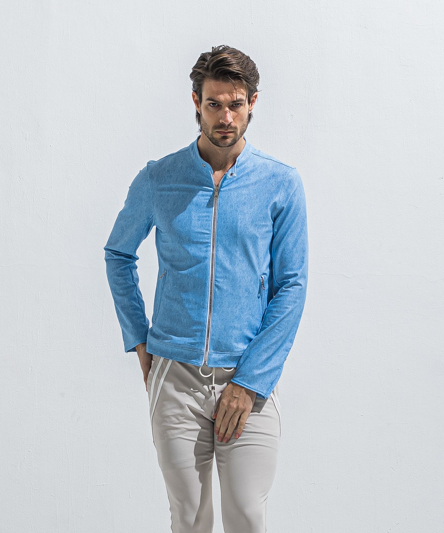 RUSH SB RIDERS / RC40-JK-001 / ラッシュガードシングルライダース / ライトインディゴ (5月下旬入荷予定)