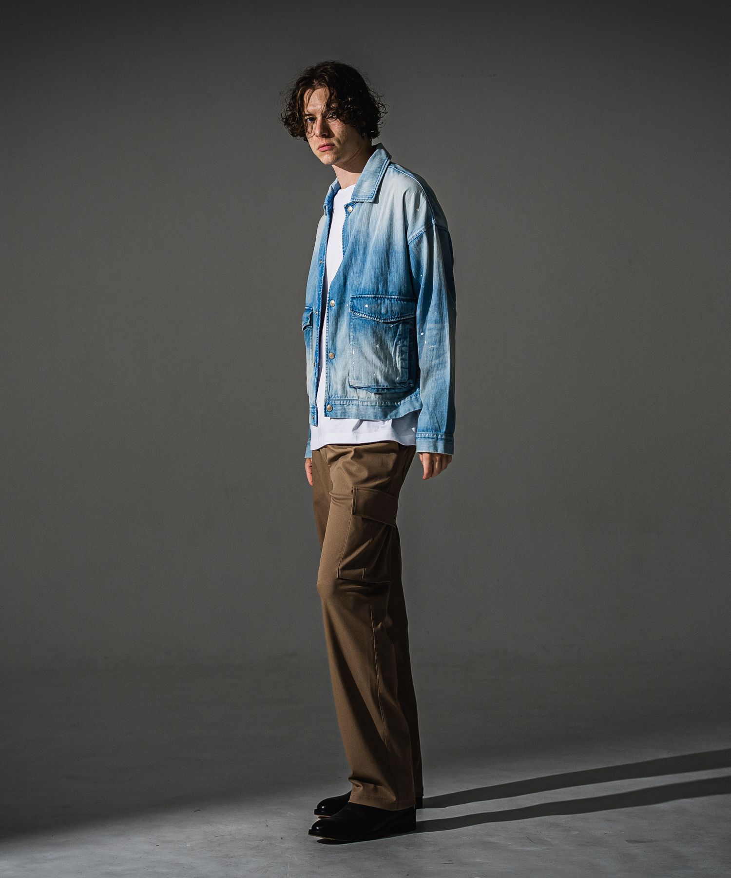 LDENIM AG FLIGHT JACKET / RC41-JK-001 / デニムフライトジャケット / ライトインディゴ (8月中旬入荷予定)