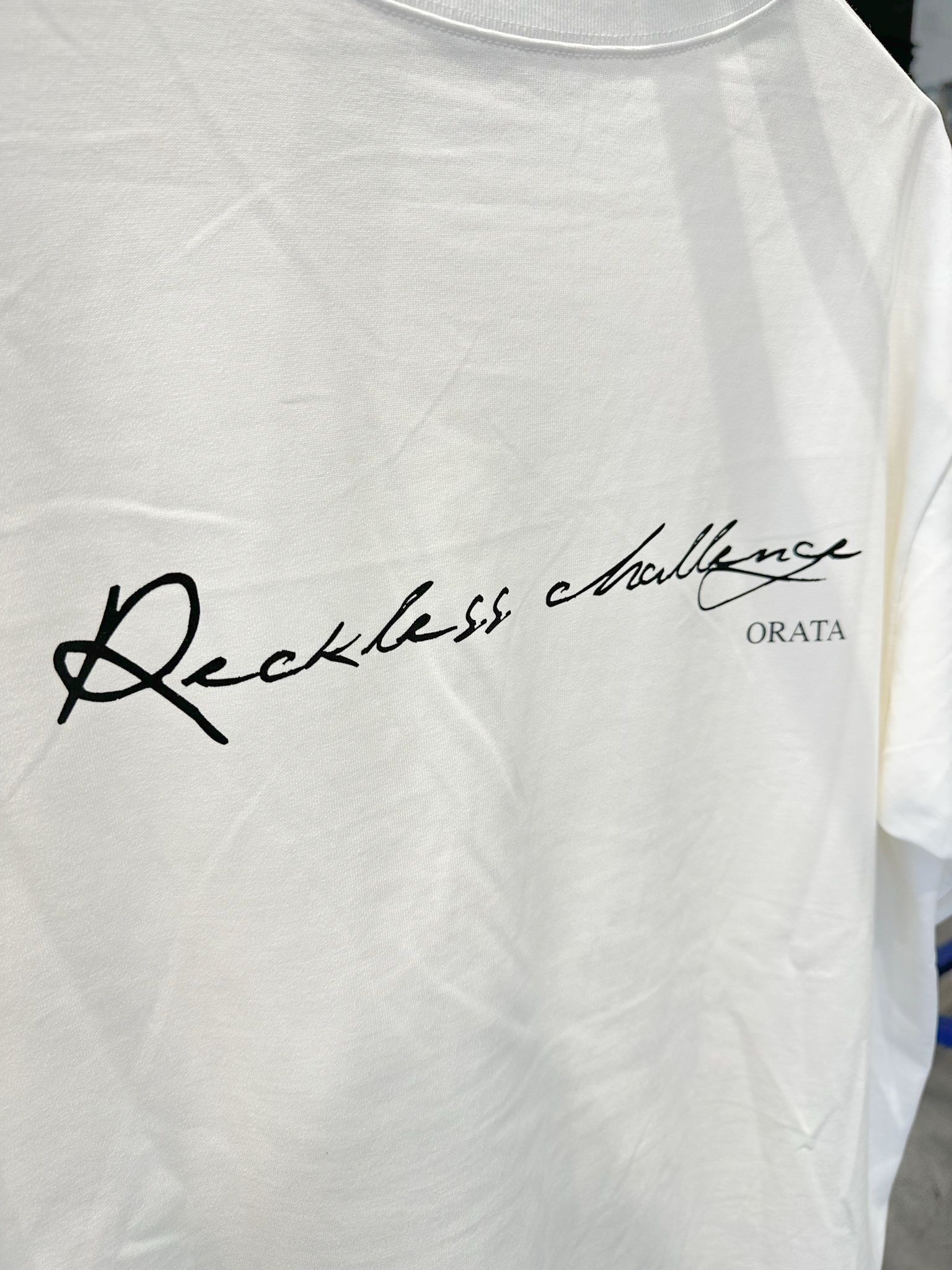 RECKLESS CREW T / OR2-T-003 / プリントTシャツ / ホワイト